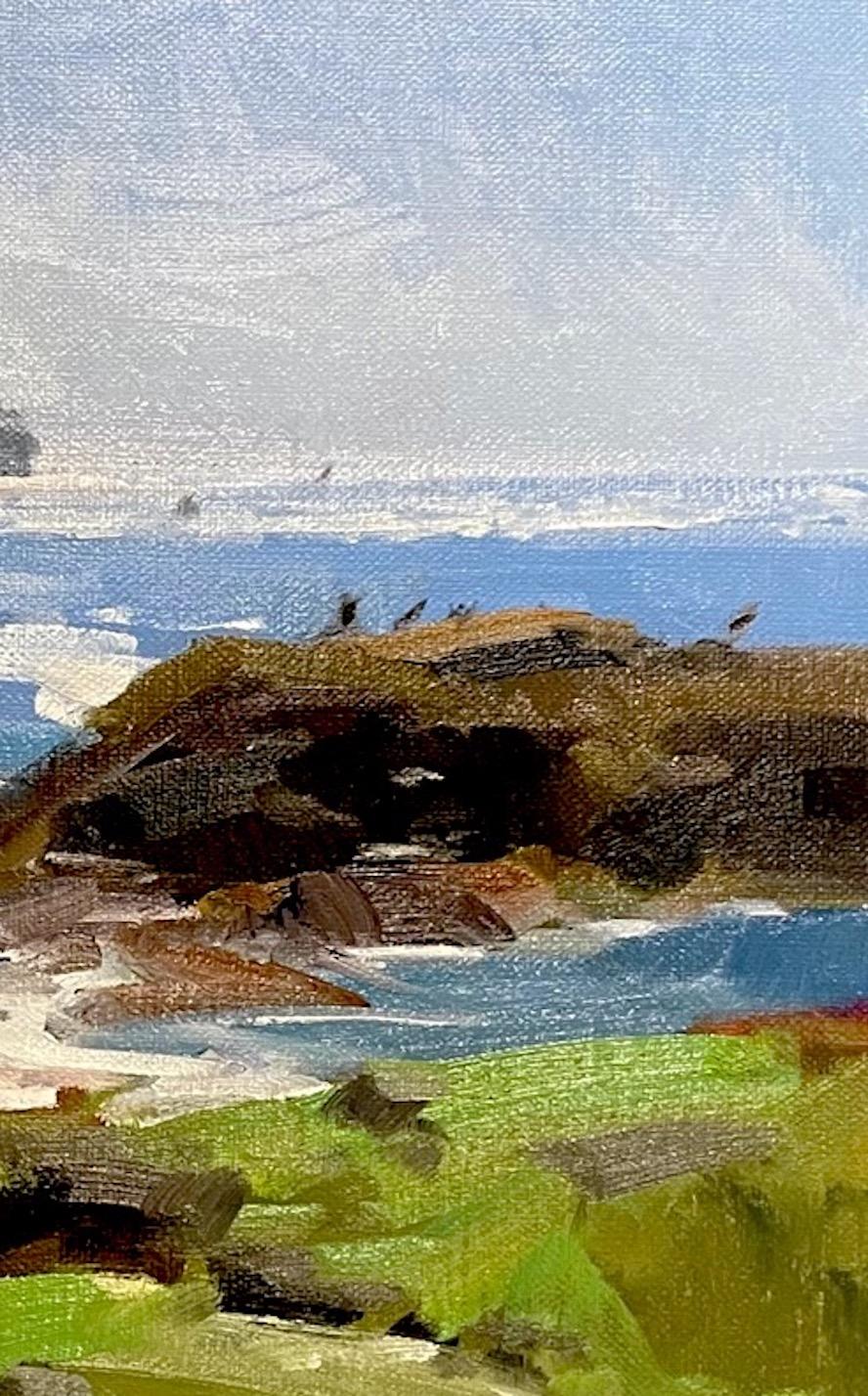 Paysage marin californien impressionniste moderne 