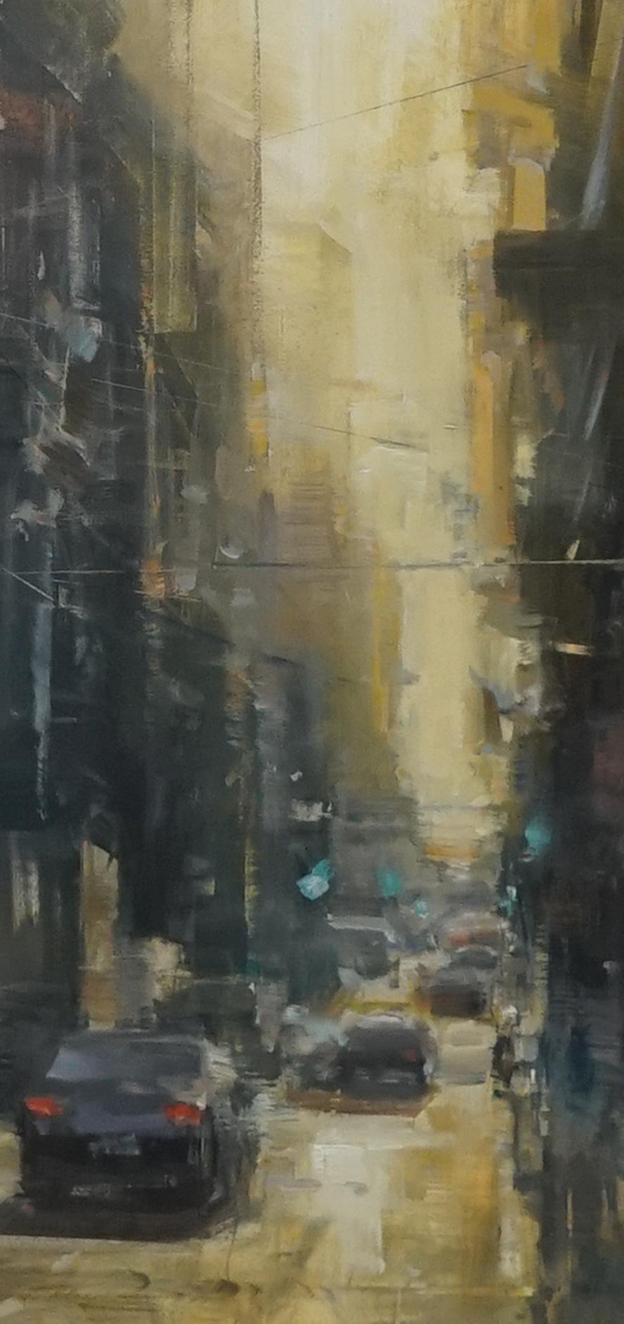 Modern Impressionist Cityscape 
