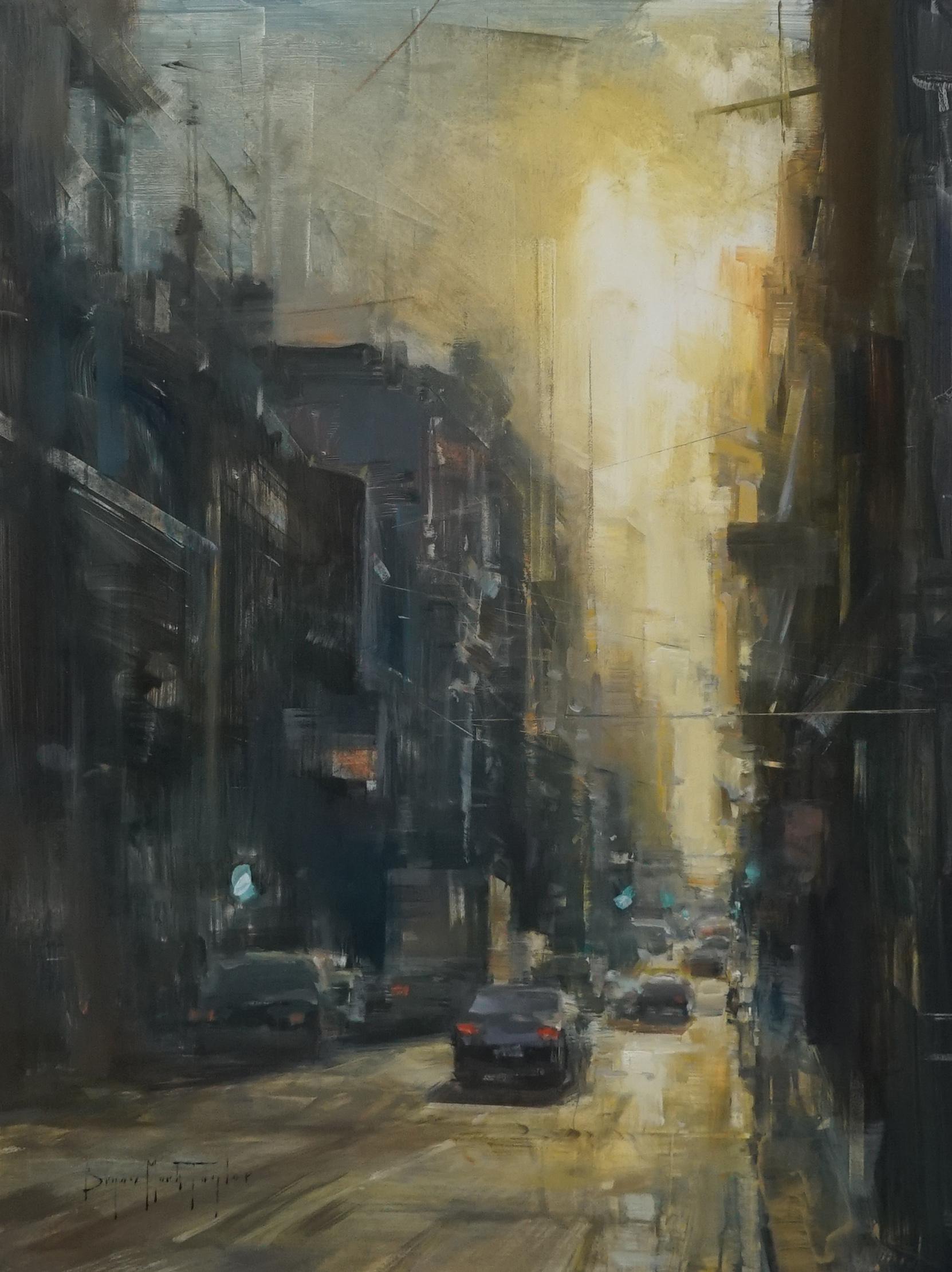 cityscape dry oil