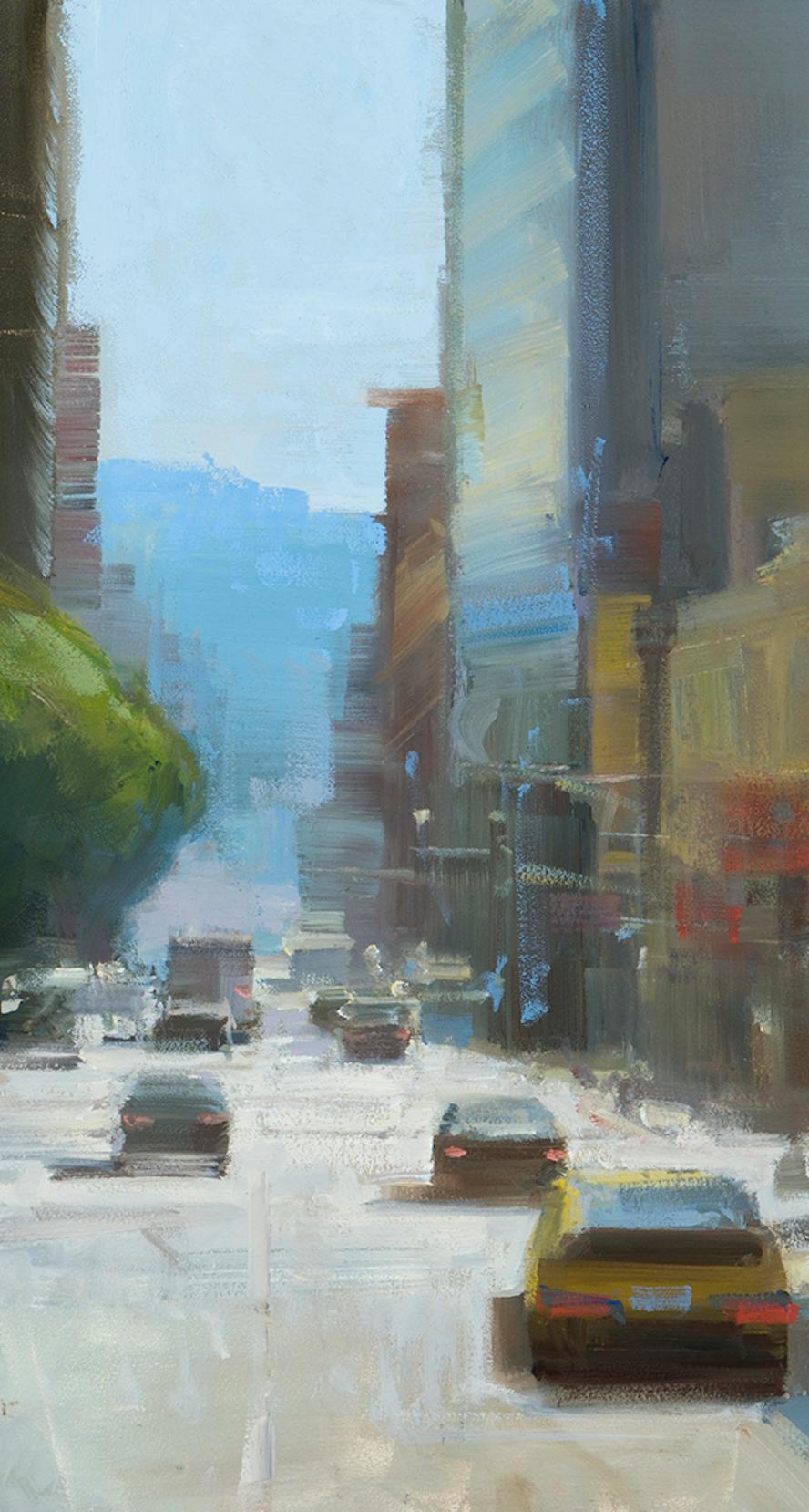 Modern Impressionist Cityscape 