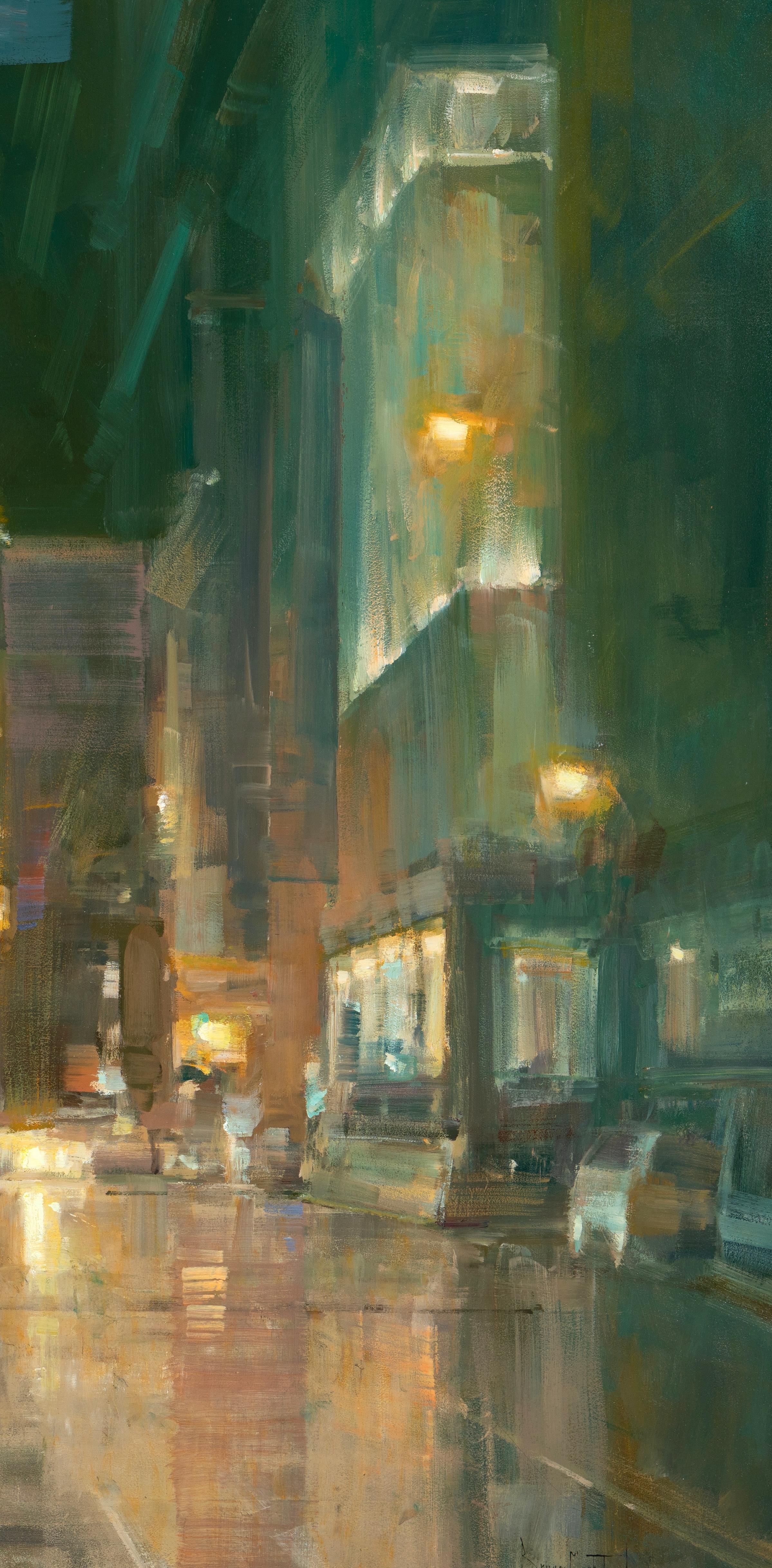 Modern Impressionist Cityscape 