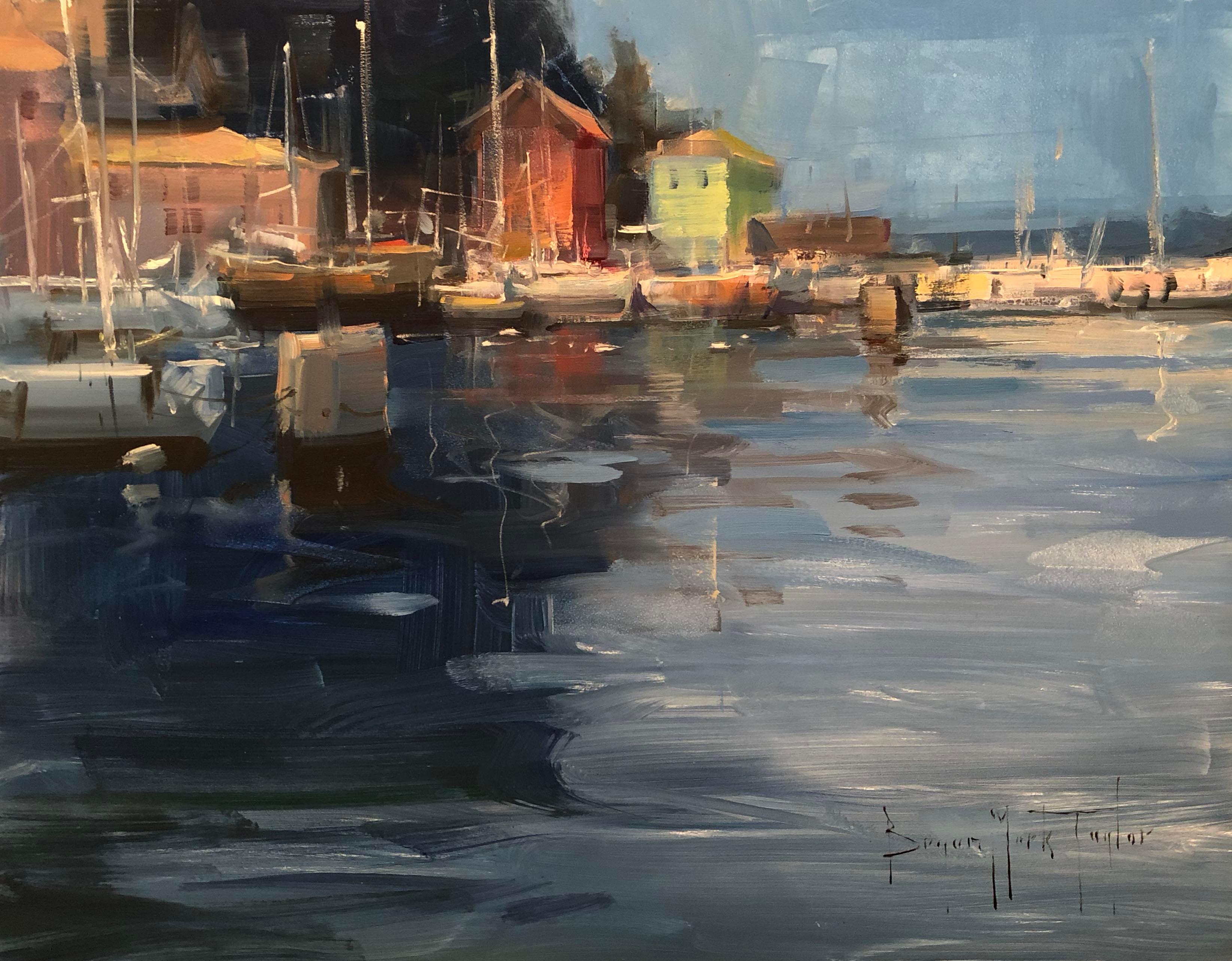Modern Impressionist European Scene 