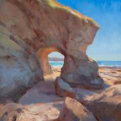 "Morning At Keyhole Rock" Modern Impressionist California Seascape  