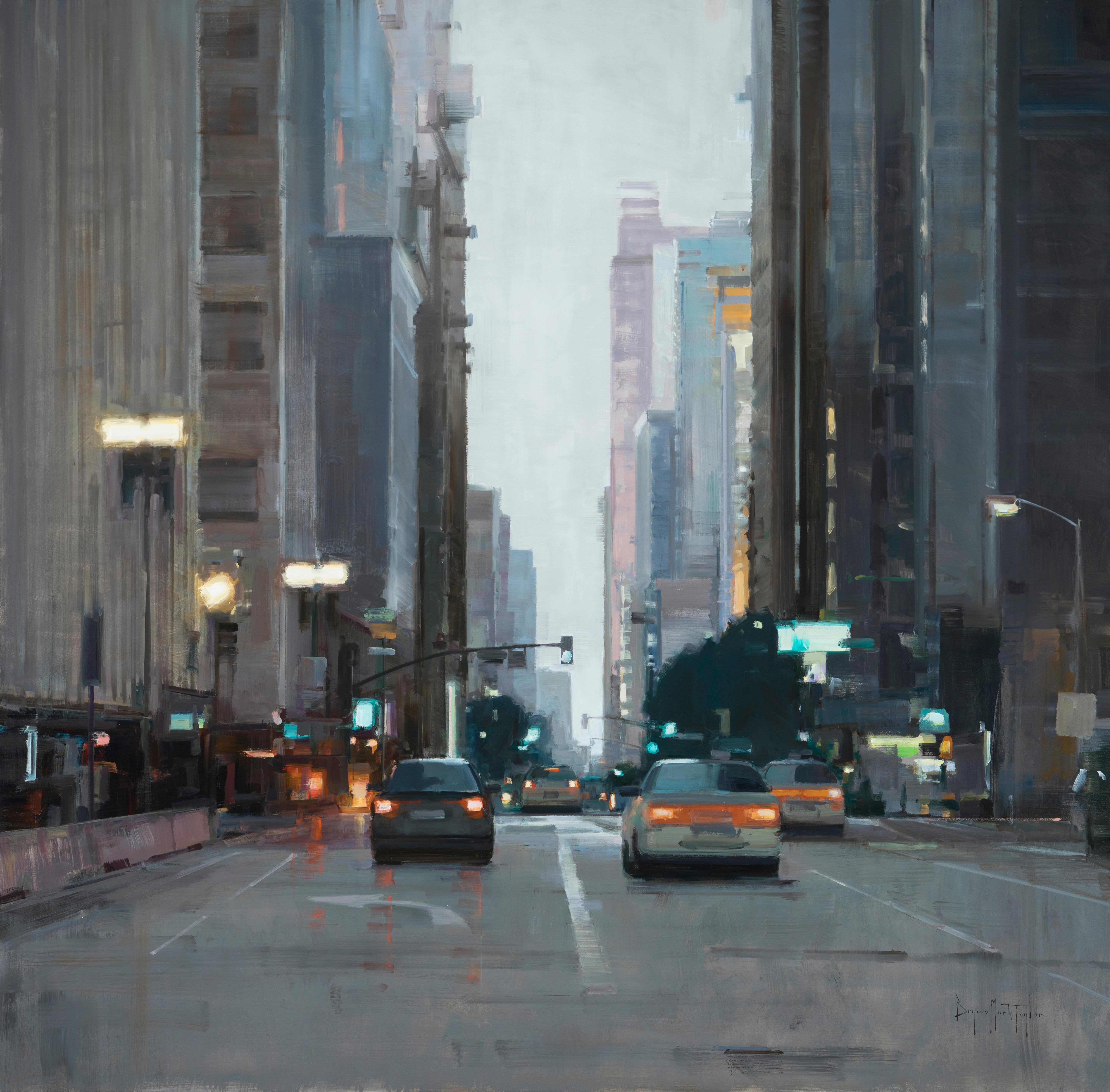 "Streets on LA" Oil Painting
