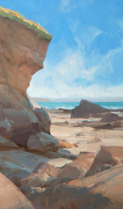 "Under The Sun 2 " Modern Impressionist California Seascape