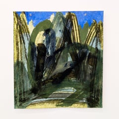 Montaña Shan, Homenaje a Tanchu Terayama, Estudio Aruna Ghar, Nueva Dehli
