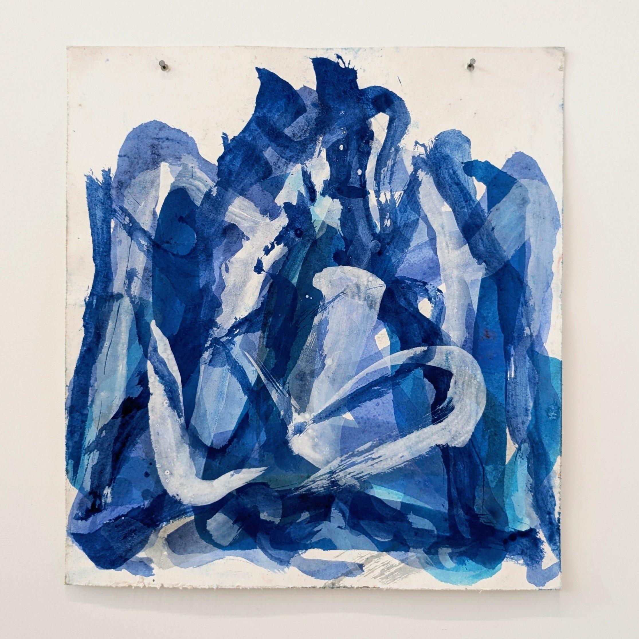 Abstract Painting di Bryan Mulvihill  - Permutazioni della montagna Shan Yama, omaggio alla montagna fredda Han Shan