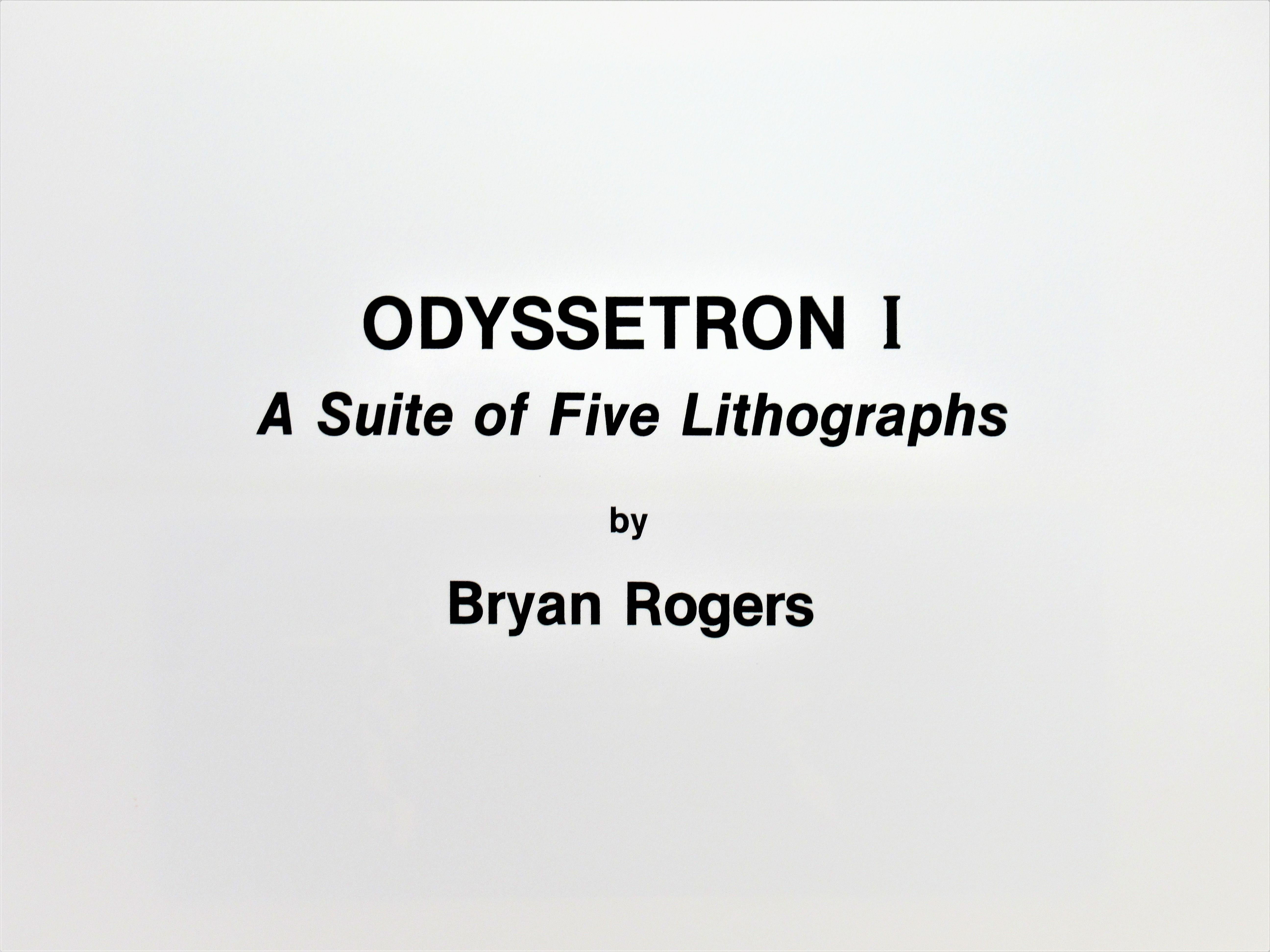 Odyssetron I (From the suite of 5 lithographs) For Sale 2