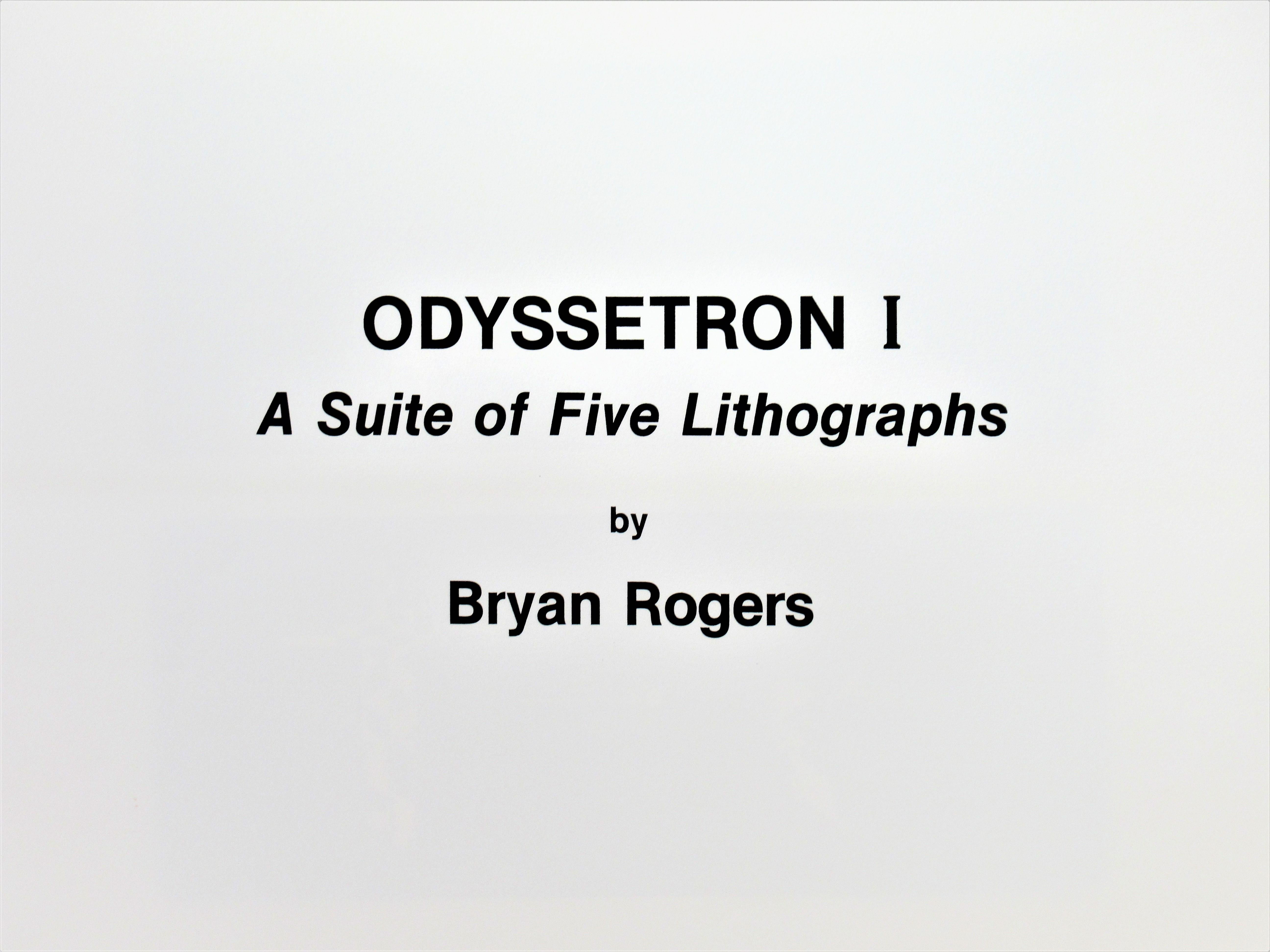 Odyssetron I (From the suite of 5 lithographs) For Sale 1