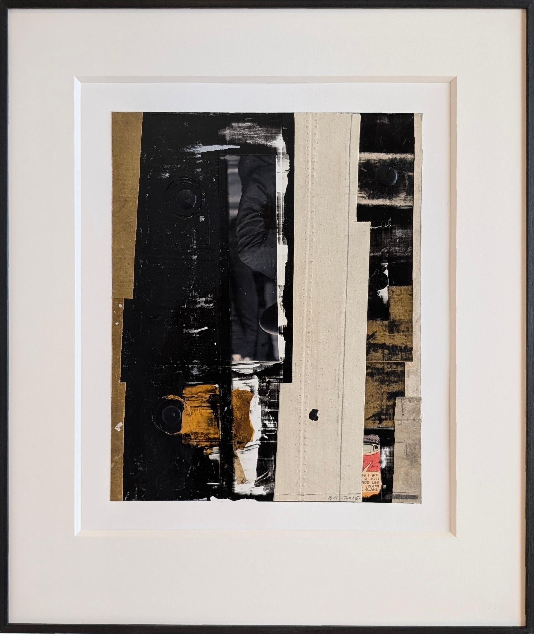 ANXIOUS MAN – Mixed Media Art von Bryan Ryley