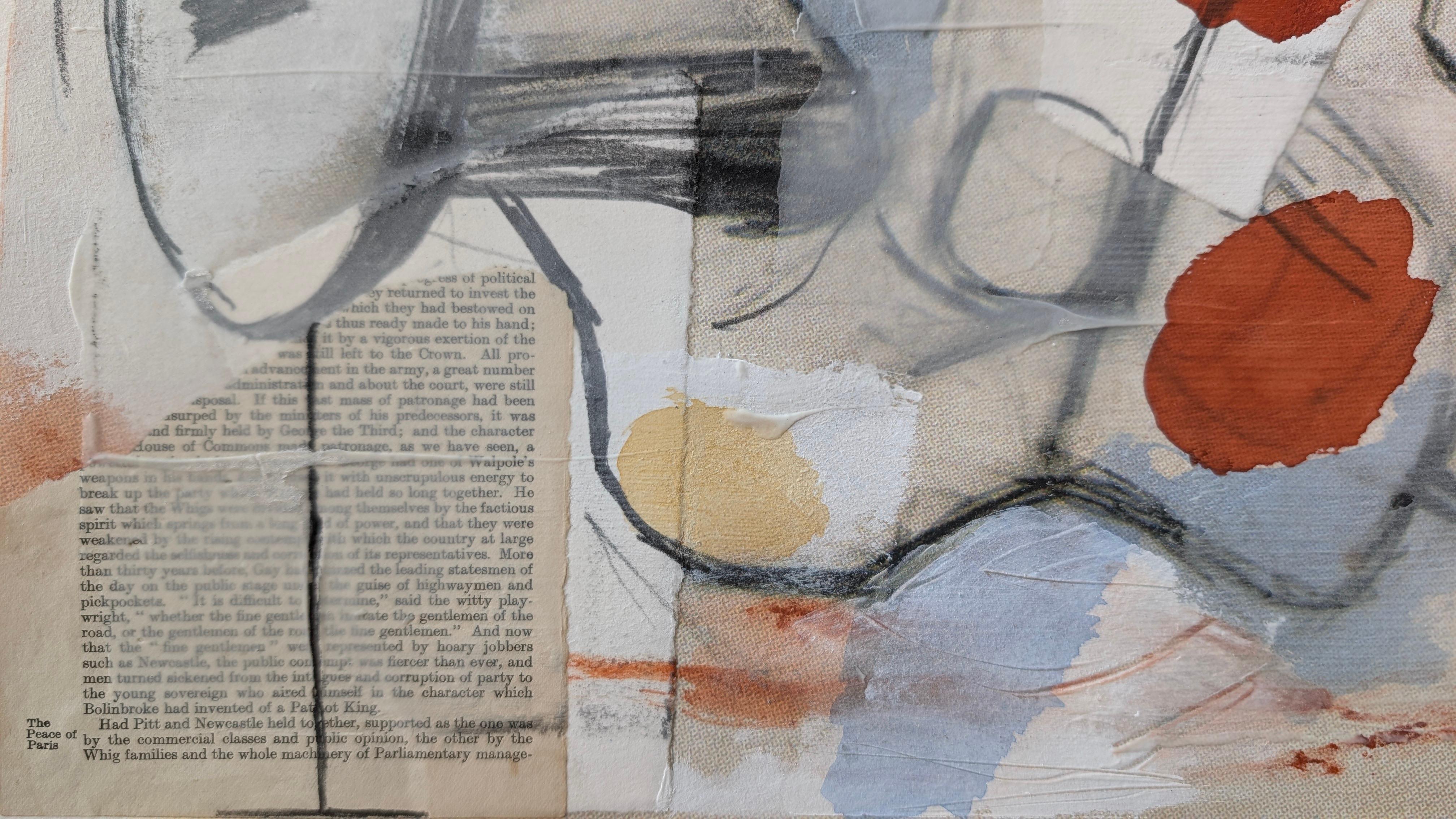 This powerful work on paper is a singular piece from the 