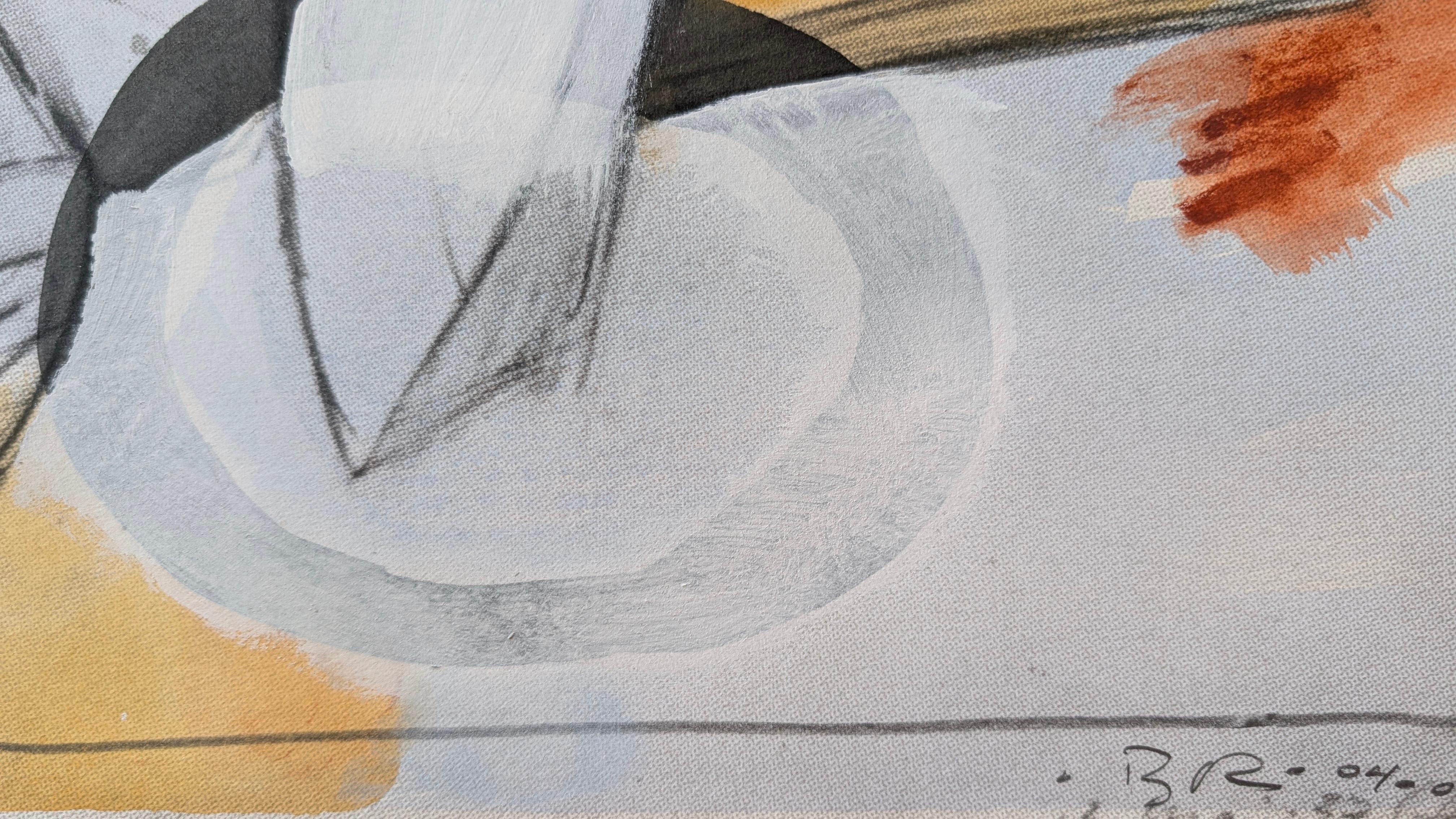 This powerful work on paper is a singular piece from the 