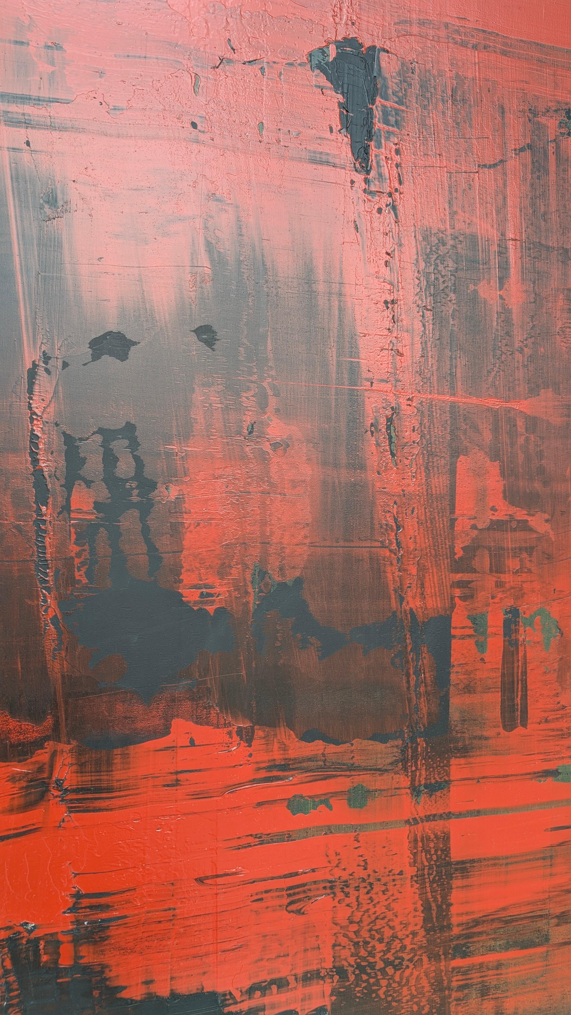 AP 1 - Marron Abstract Painting par Bryan Ryley