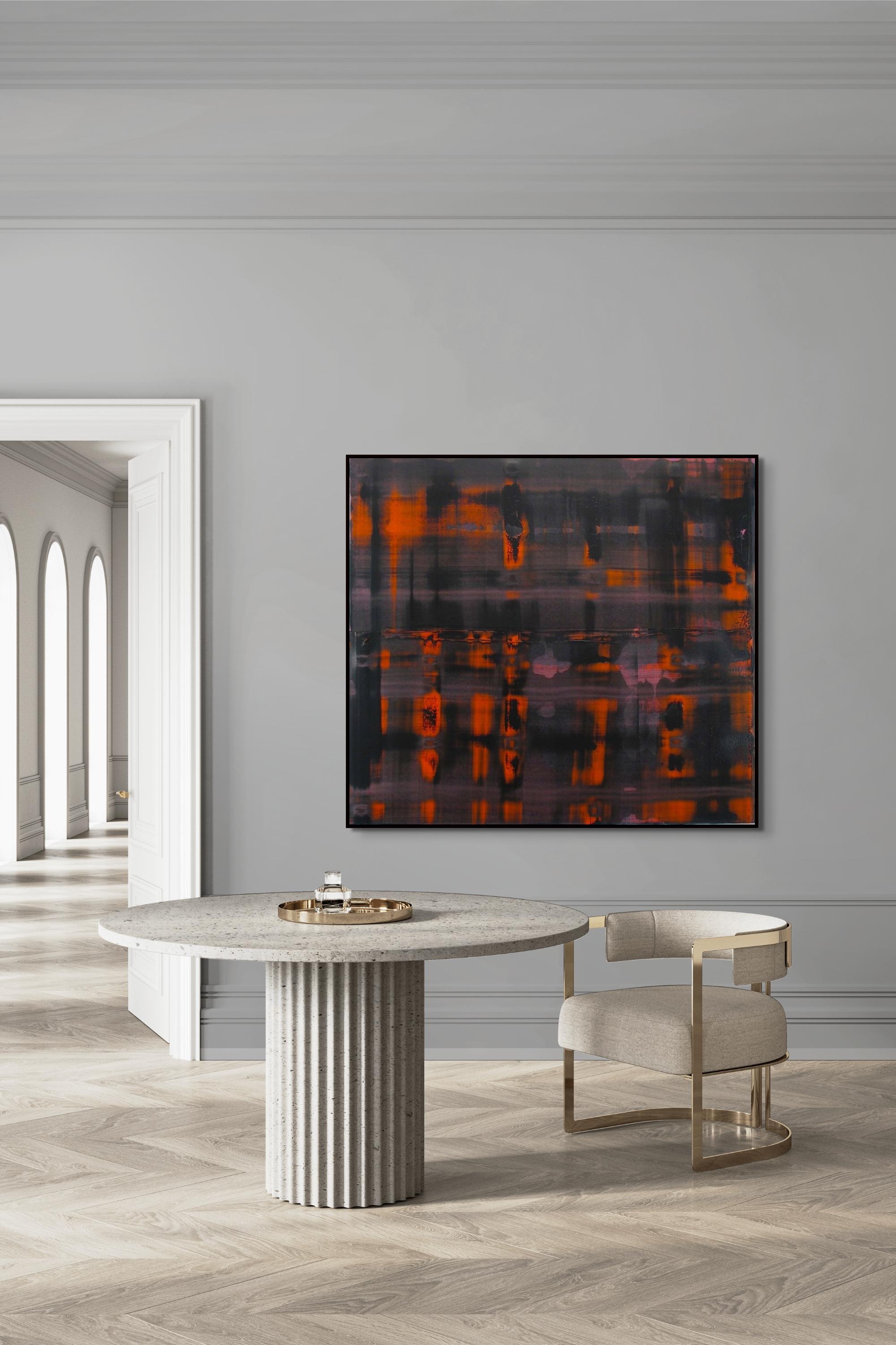 PASEO DE LA REFORMA - Abstract Painting by Bryan Ryley