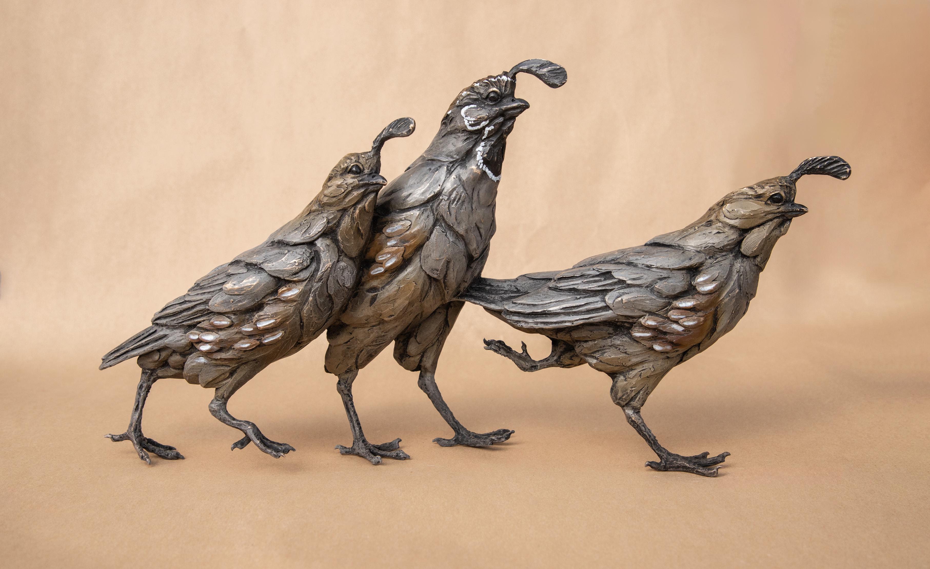 Vacanze in famiglia - Sculpture Realismo di Bryce Pettit