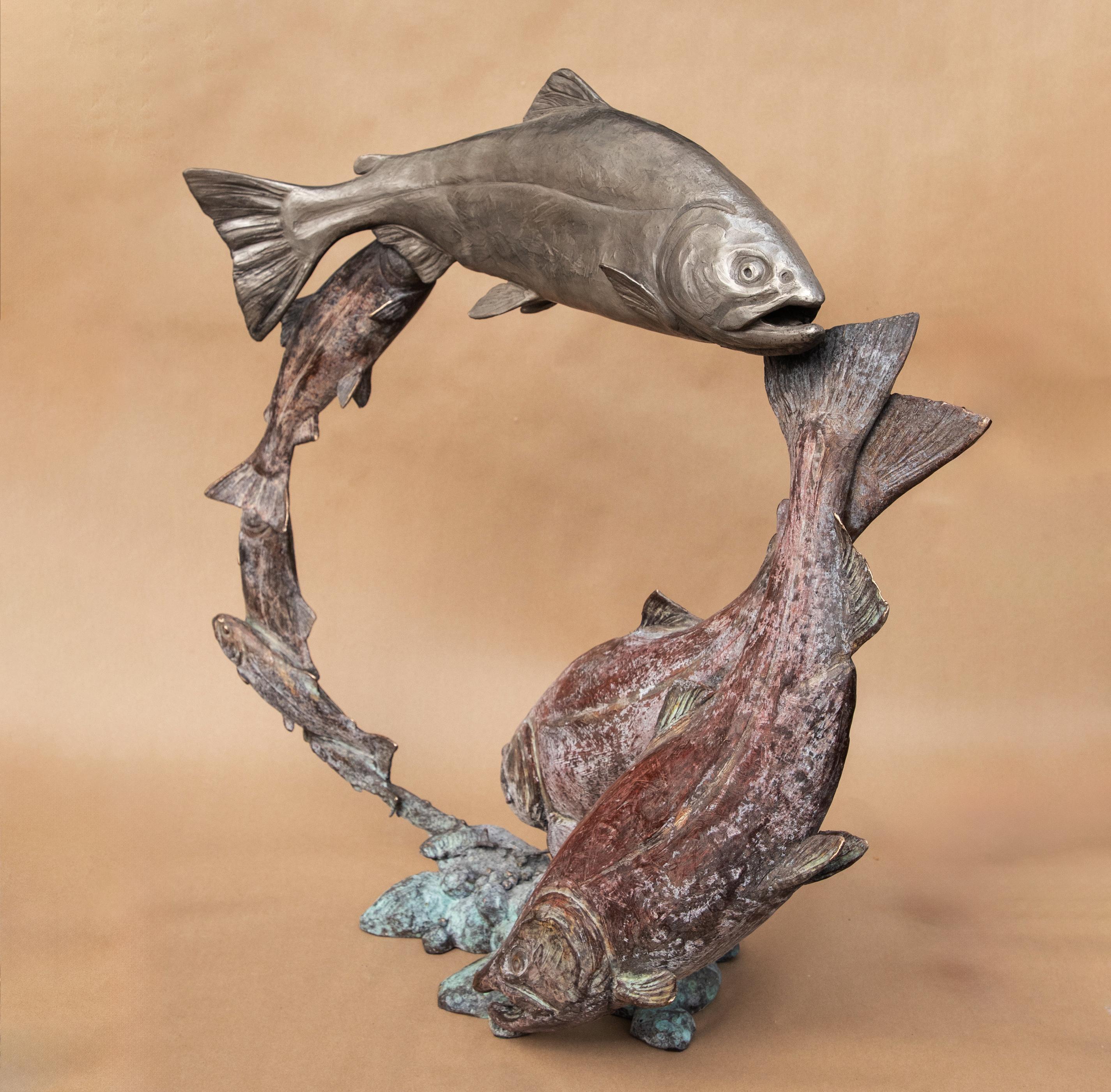 Generations - Realist Sculpture by Bryce Pettit