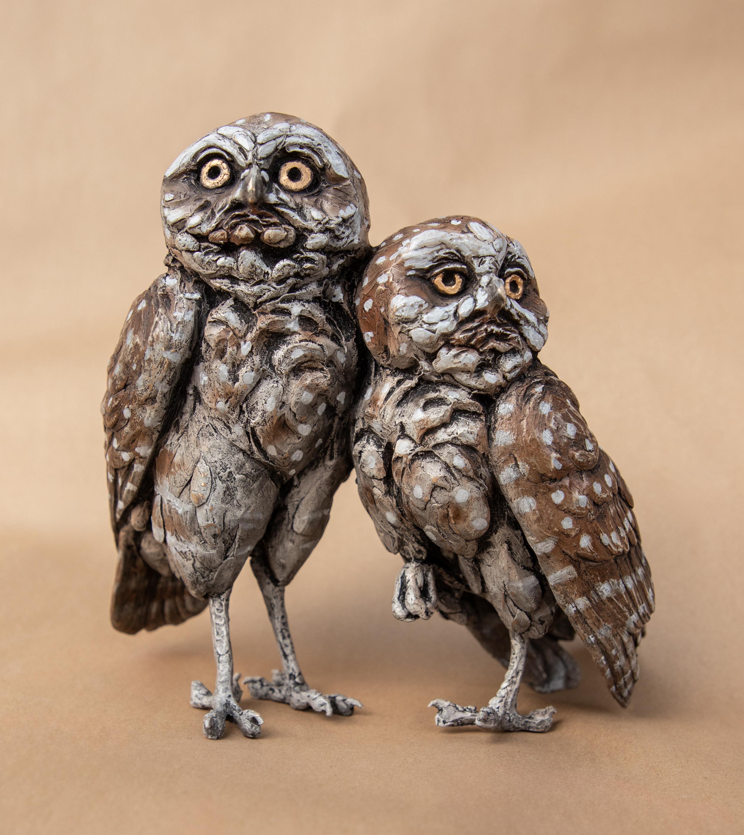 The Odd Couple - Sculpture by Bryce Pettit