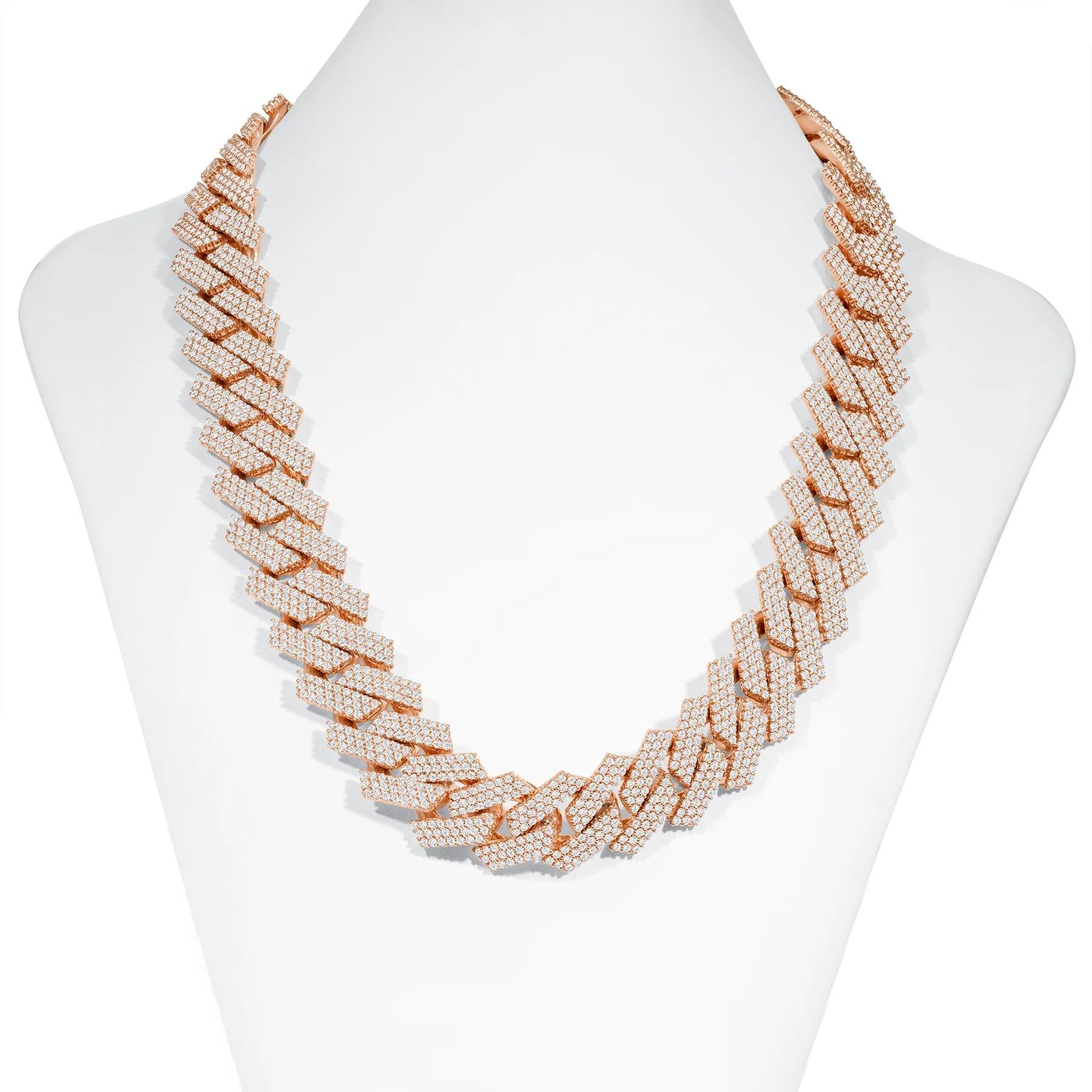 Expertly crafted with 1 carat of round-cut diamonds, this luxurious piece offers a brilliant shine and impeccable quality. Available in rose gold, white gold, and yellow gold, it’s the perfect accessory for those who appreciate both timeless