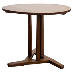 Used Brynmawr Furniture Round Oak Coffee Table