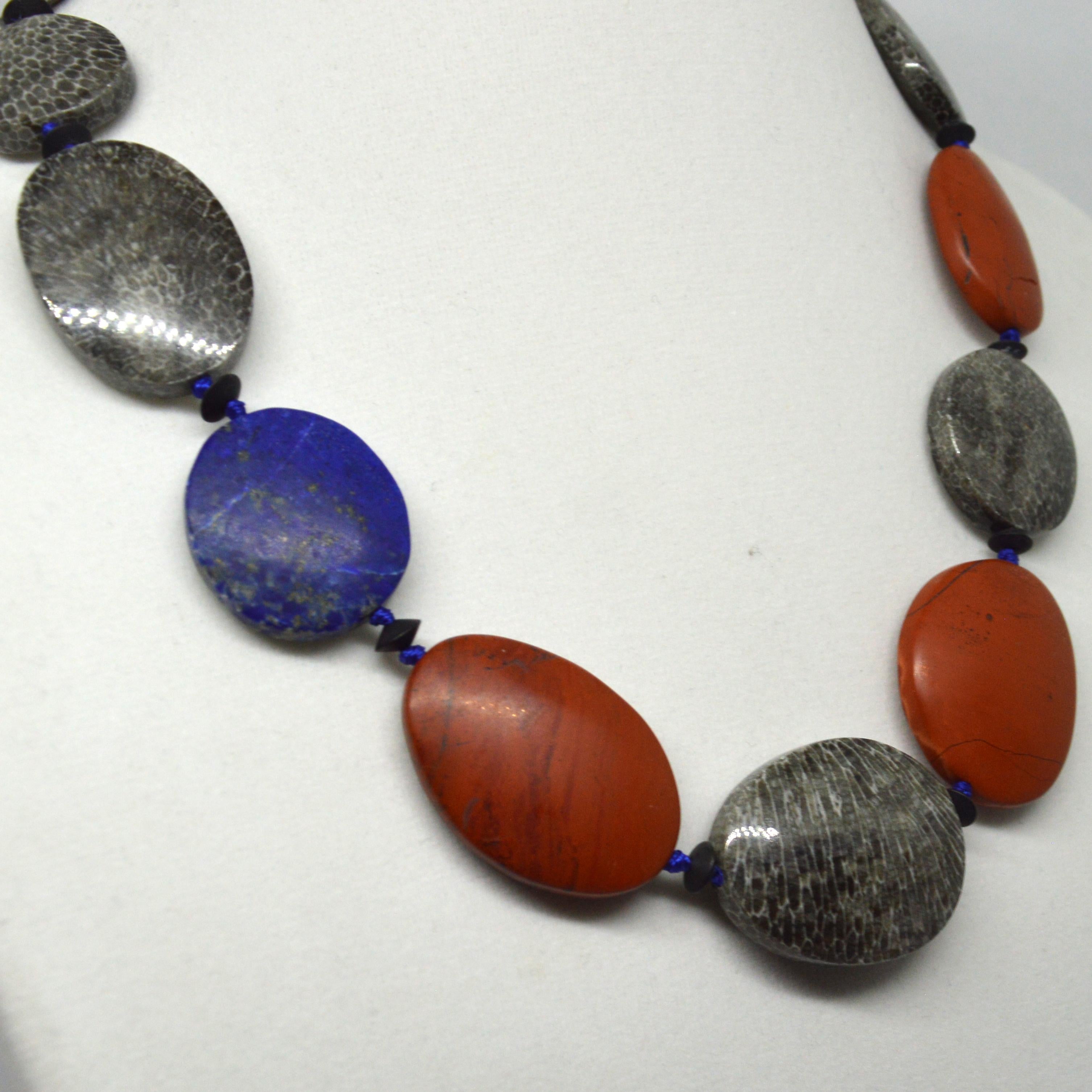 fossil coral necklace
