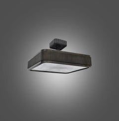 BSO 18 Rock Crystal Semi Flush Mount di Phoenix