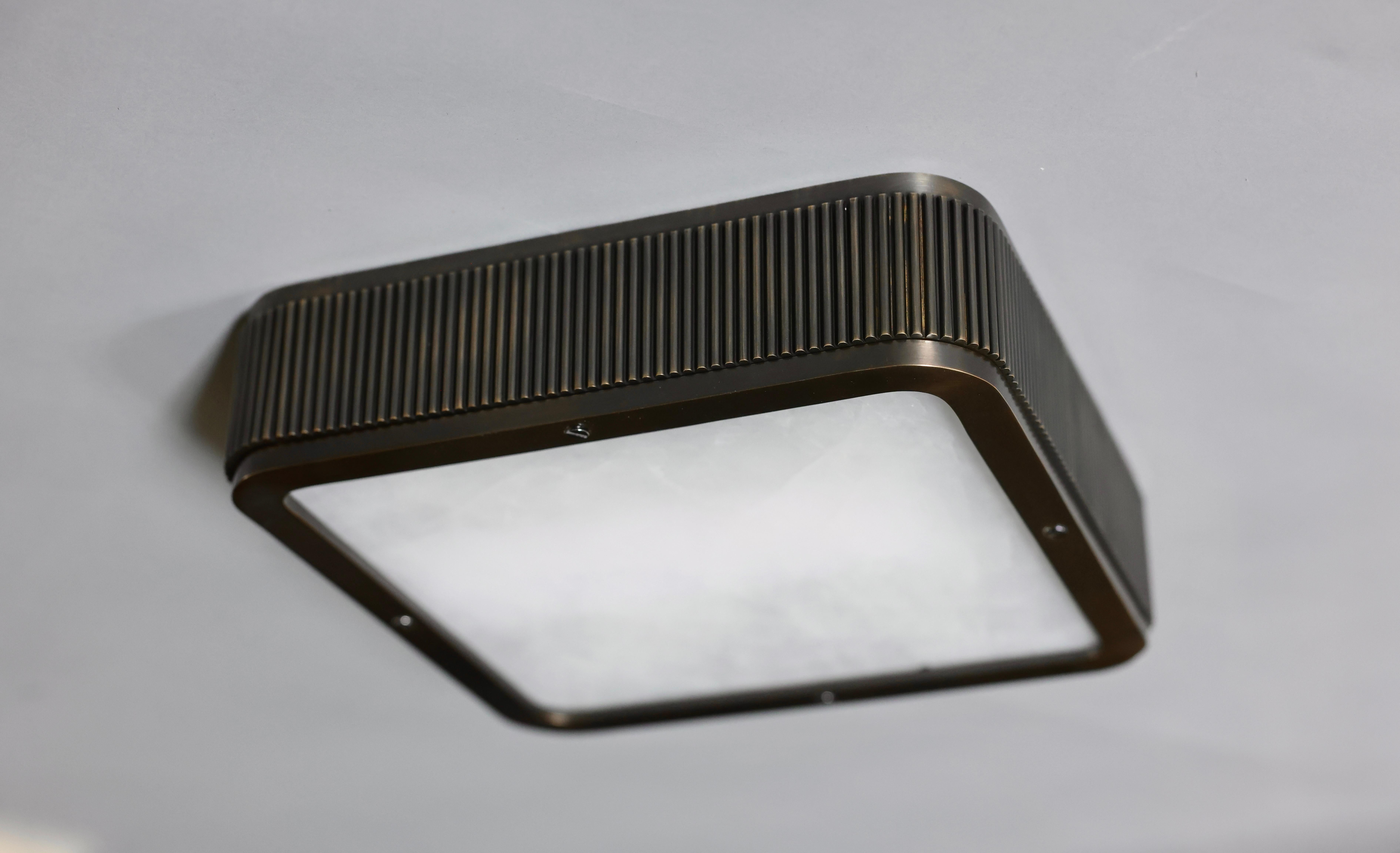 Contemporary BSO12 Flushmount By Phoenix For Sale