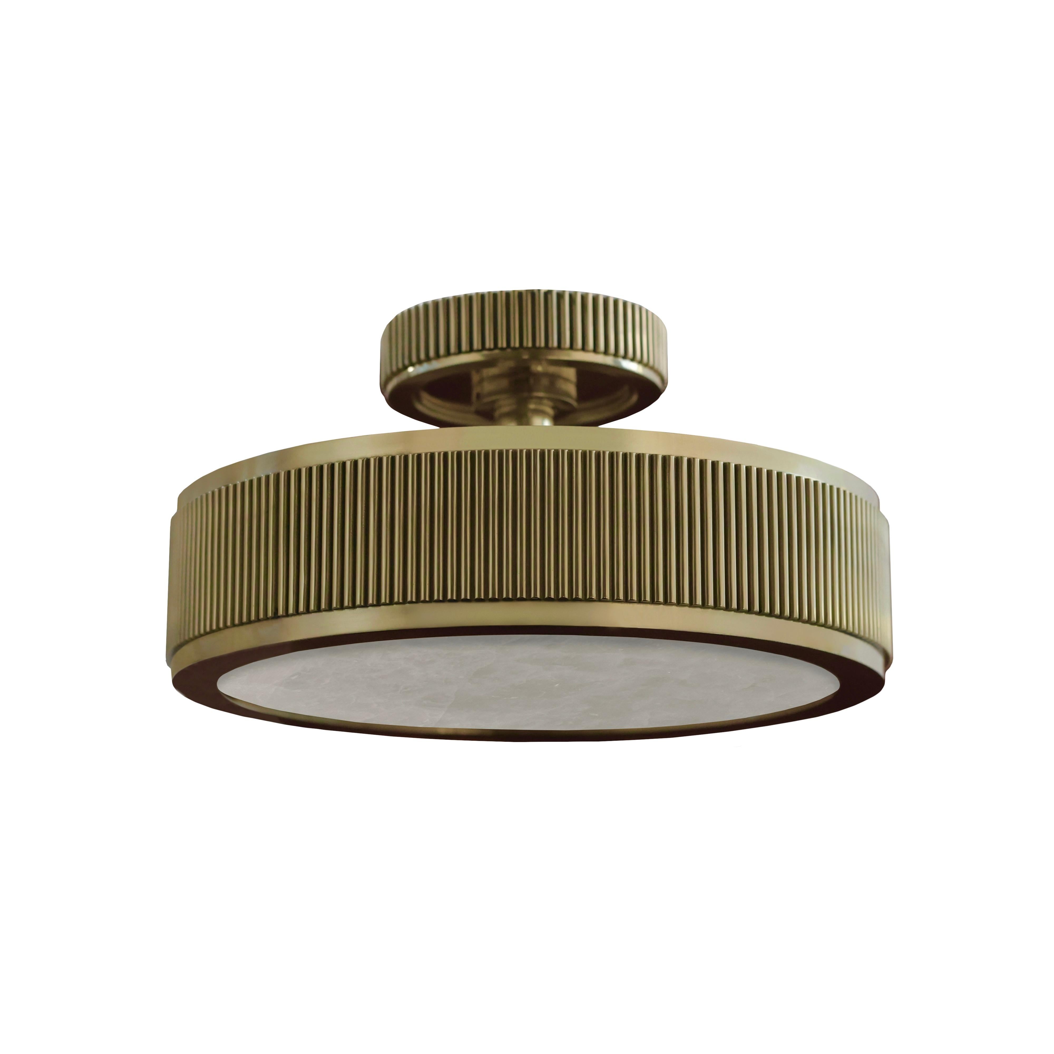 Rock Crystal BSR12 Flushmount By Phoenix For Sale