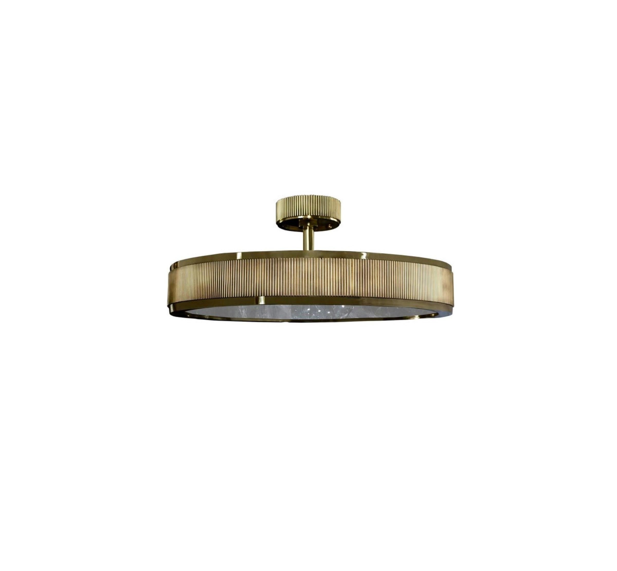Contemporary BSR28 Semi Flush Mounts by Phoenix  For Sale