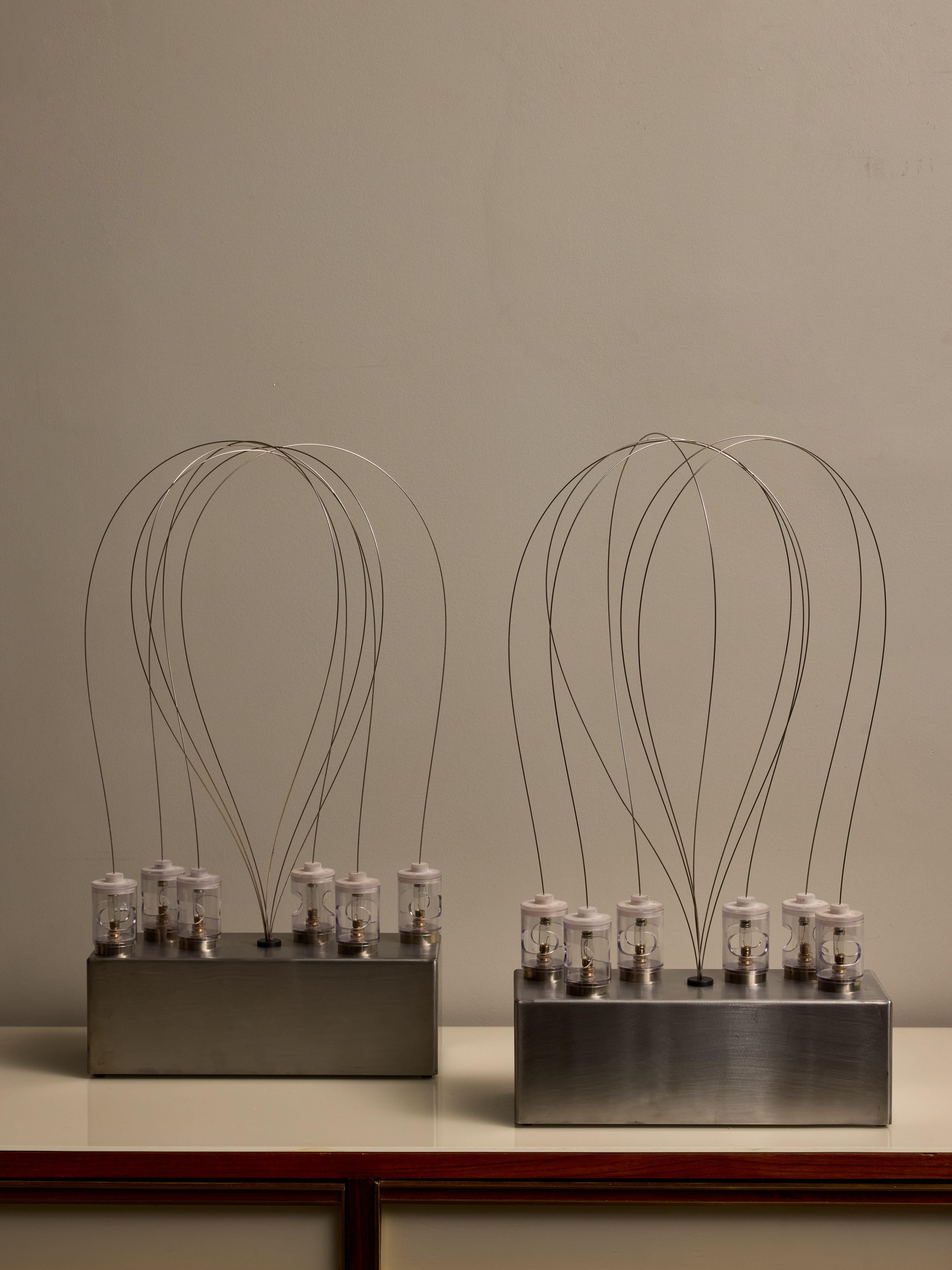 Mid-Century Modern Prototype de lampes de bureau B.T.2/RP de Duccio Trassinelli en vente