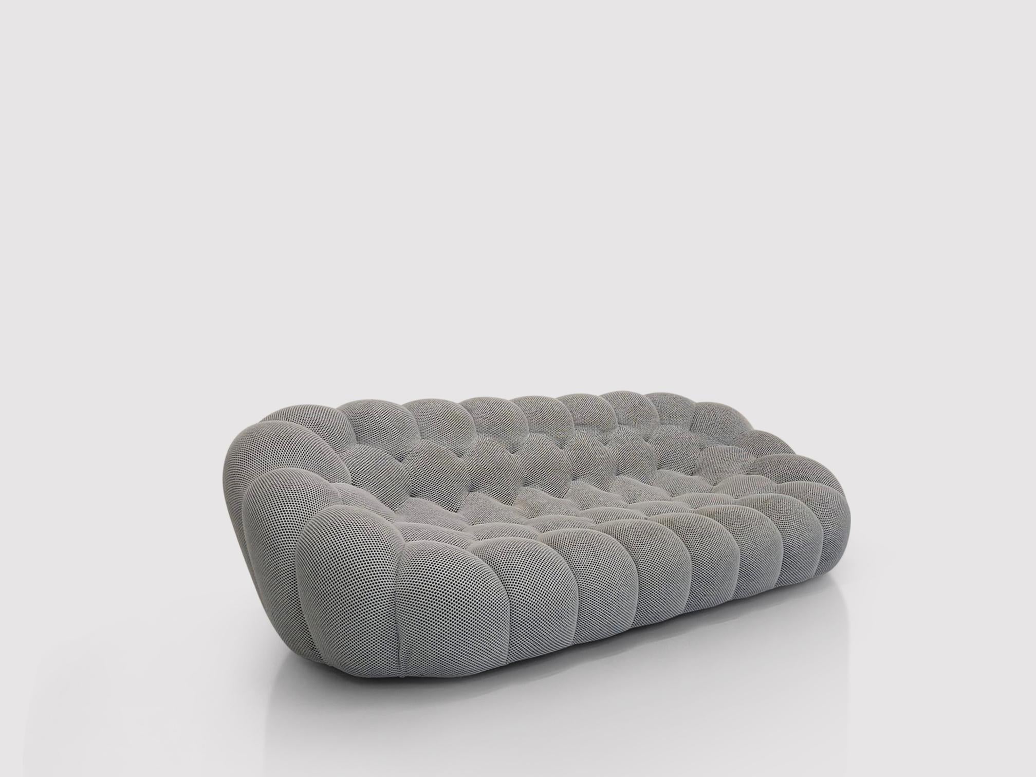 XXIe siècle et contemporain Canapé à 3 places Bubble de Sacha Lakic pour Roche Bobois France 2014