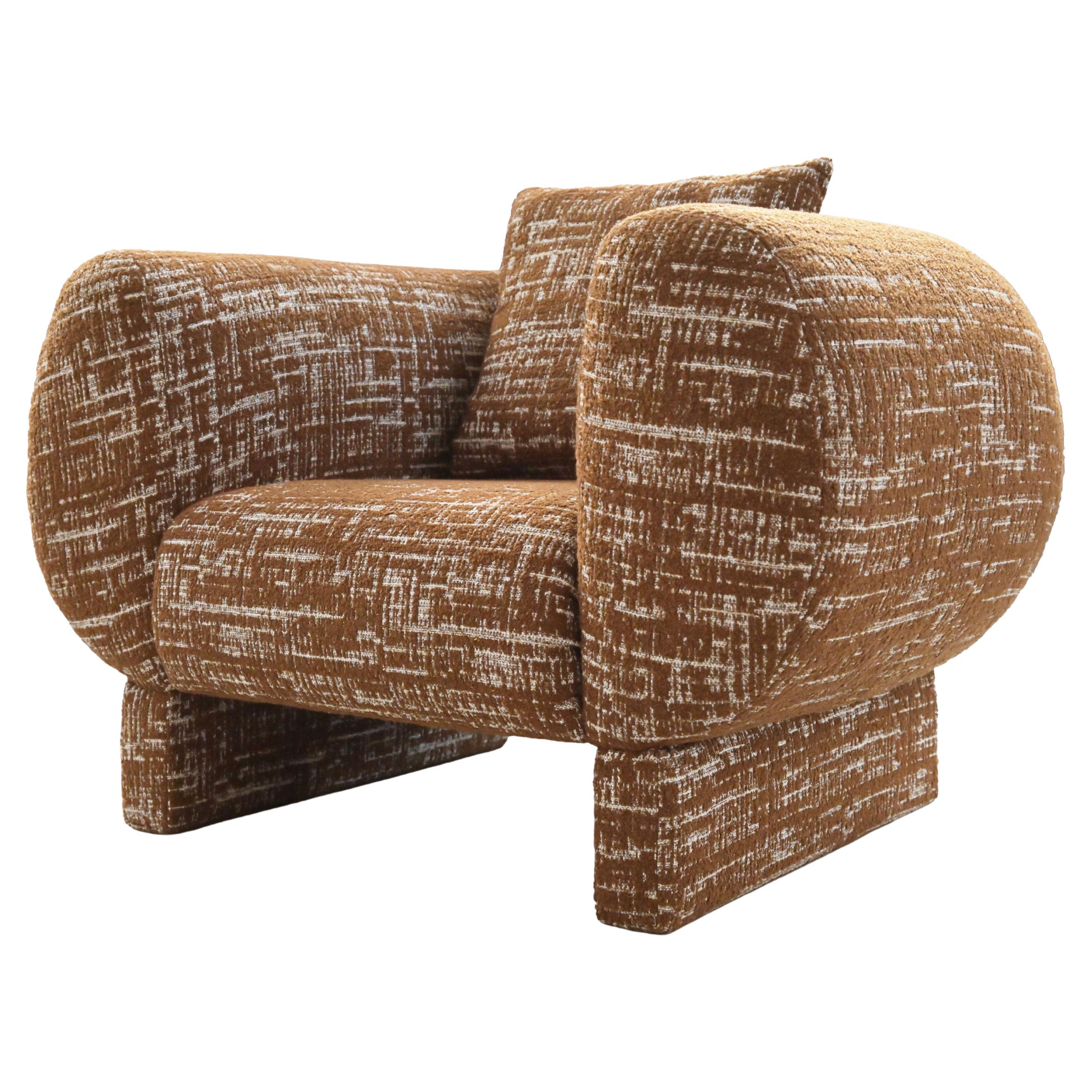 Bubble Armchair upholstered in NUBRA Fabric