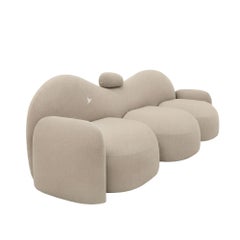 Bubble Big Beige Sculptural Sofa by MainGUILTY, Contemporary Luxury Design