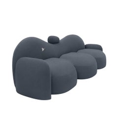 Bubble Big Navy Blue Sculptural Sofa by MainGUILTY, Contemporary Luxury Design