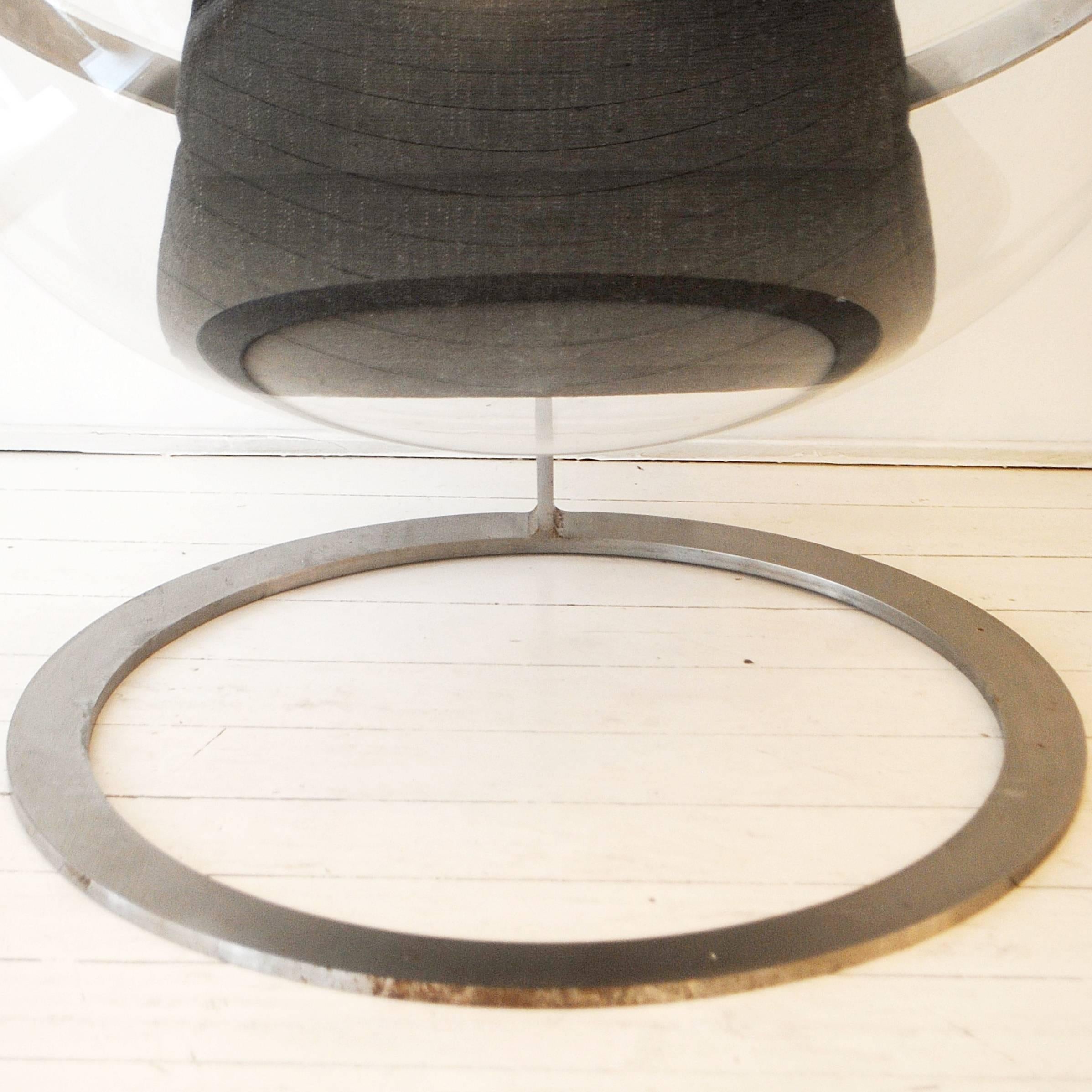 Mid-20th Century Bubble Chair by Christian Daninos, Laroche Edition, France, 1968