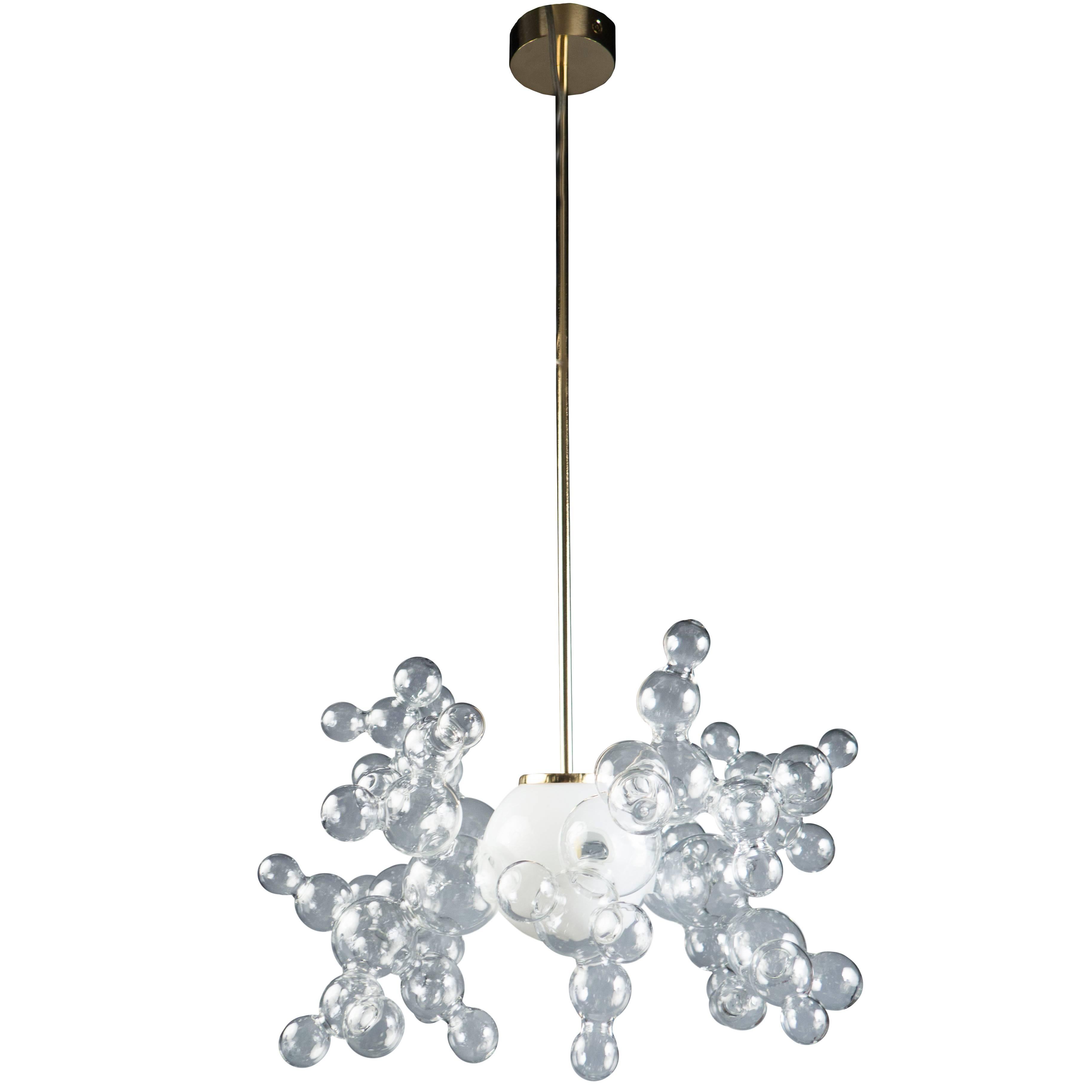 "Bubble" Chandelier by Simone Crestani, Italy, 2017 For Sale