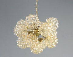 Bubble Chandelier Light von Helena Tynell für Glashütte Limburg