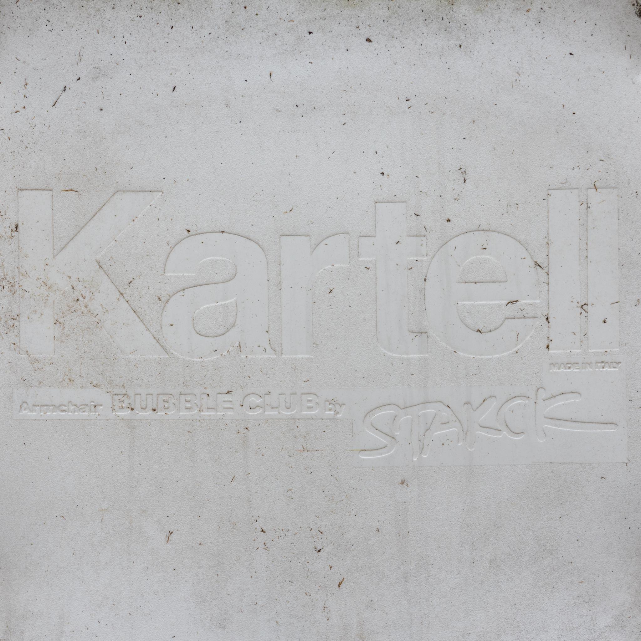 Modern “Bubble Club” Outdoor Seating Set by Philippe Starck for Kartell For Sale