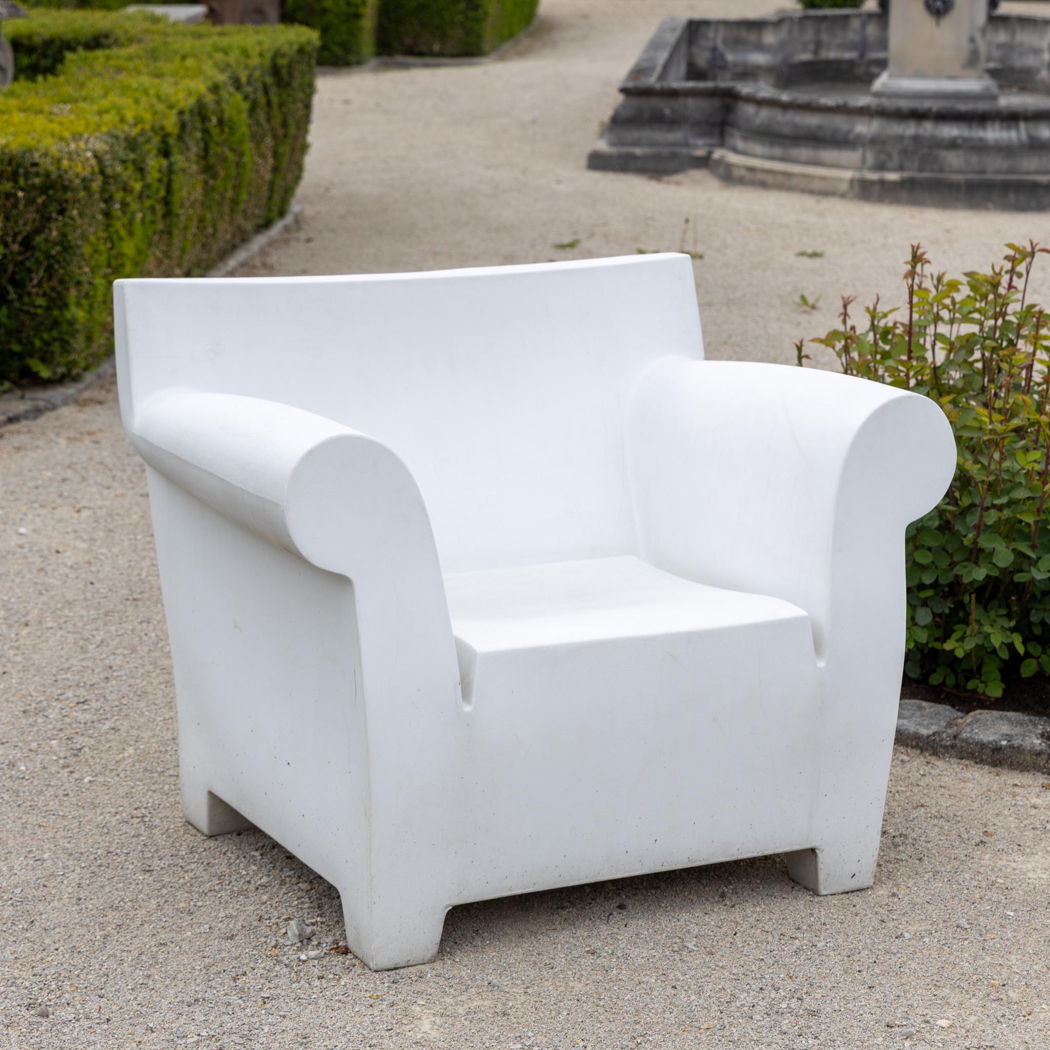 European “Bubble Club” Outdoor Seating Set by Philippe Starck for Kartell For Sale