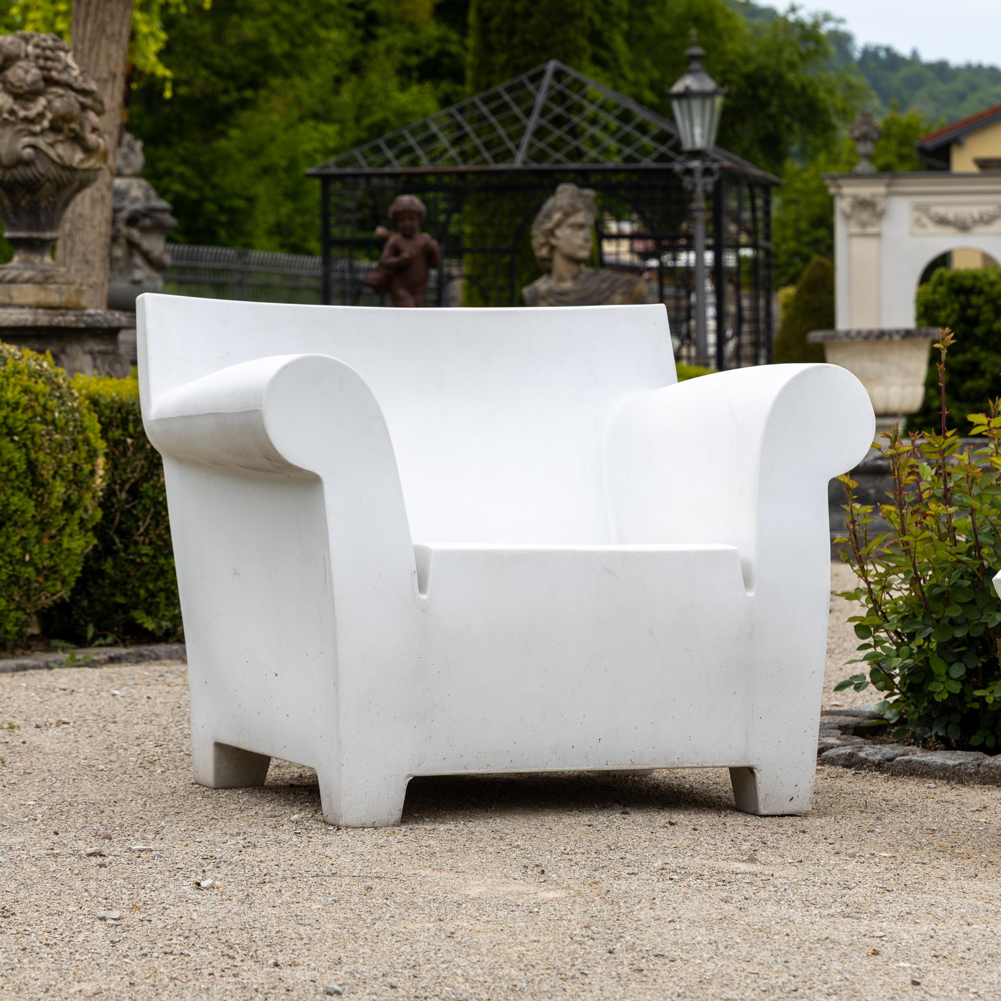 20th Century “Bubble Club” Outdoor Seating Set by Philippe Starck for Kartell For Sale