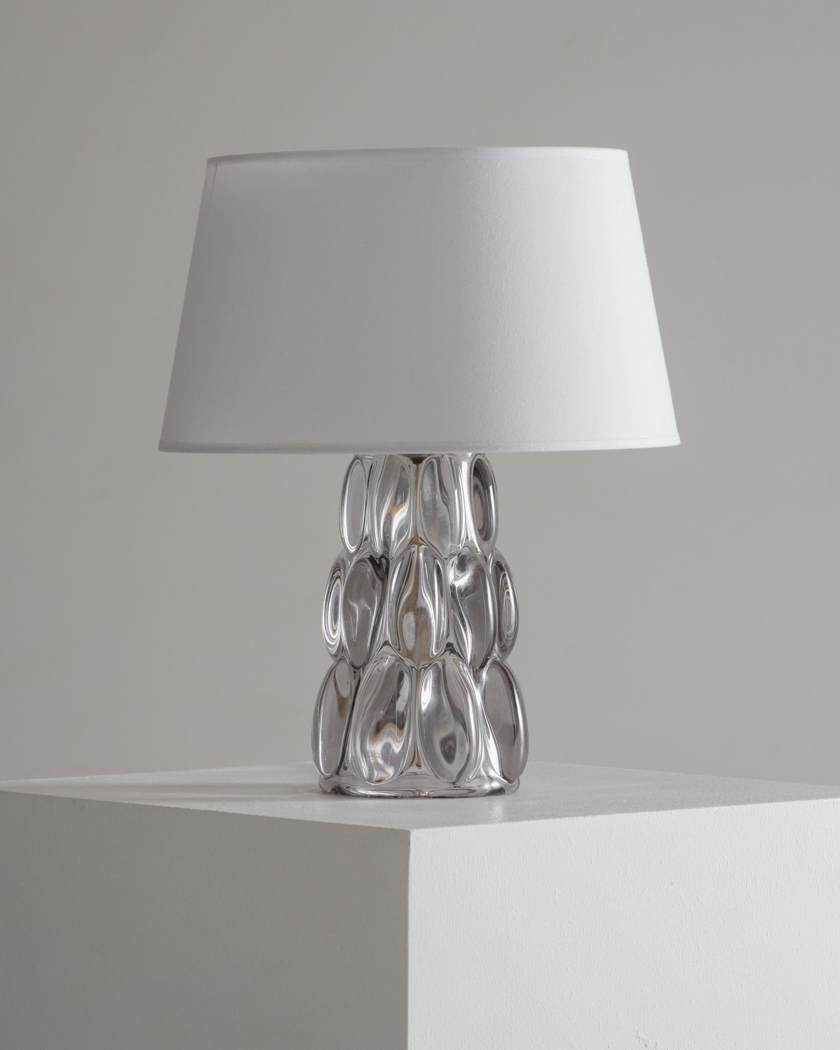 European Bubble Crystal Lamp, 1960s For Sale