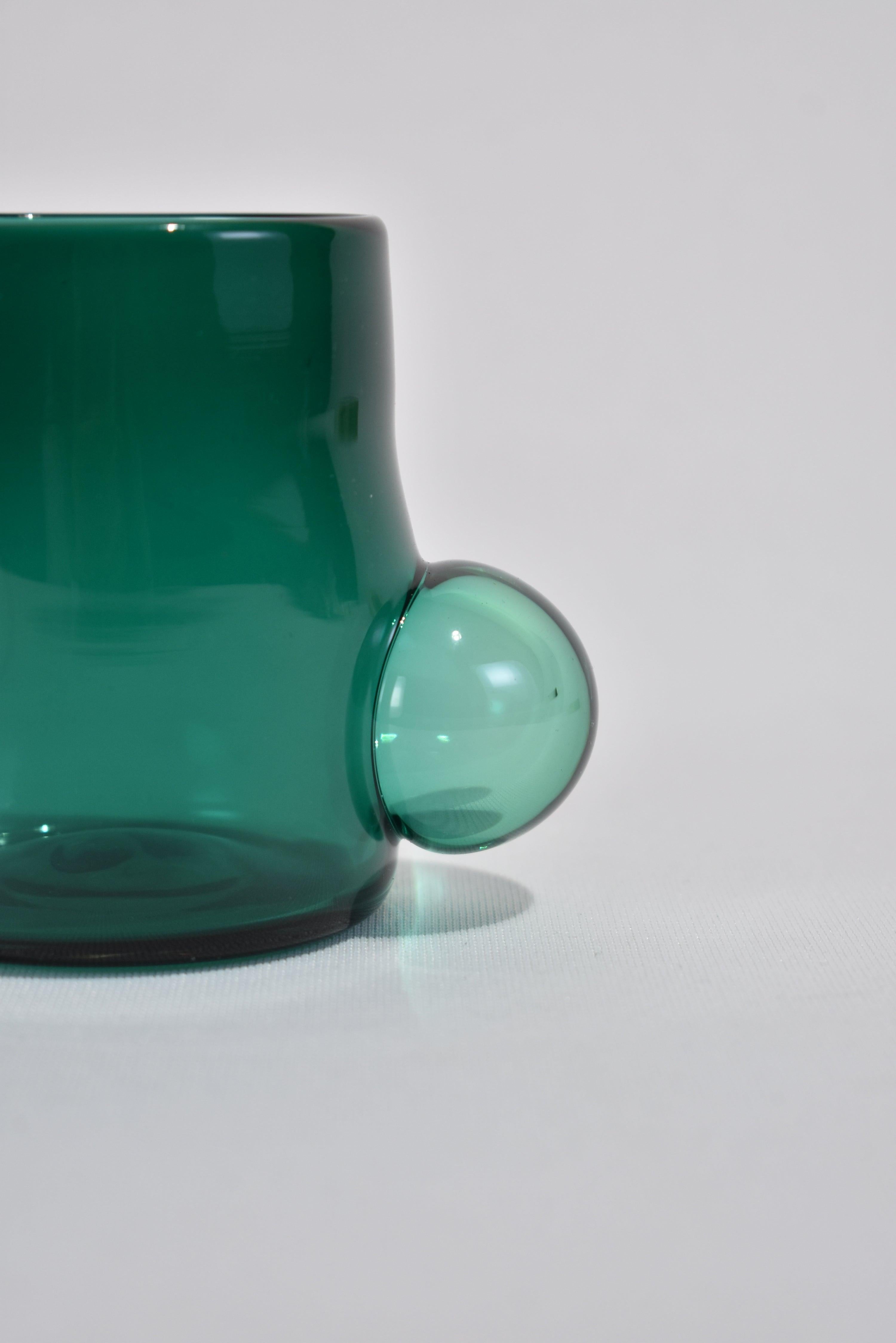 American Bubble Cup in Teal For Sale