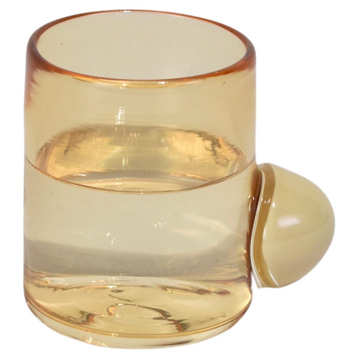 Bubble Cup in Whiskey/Cream For Sale
