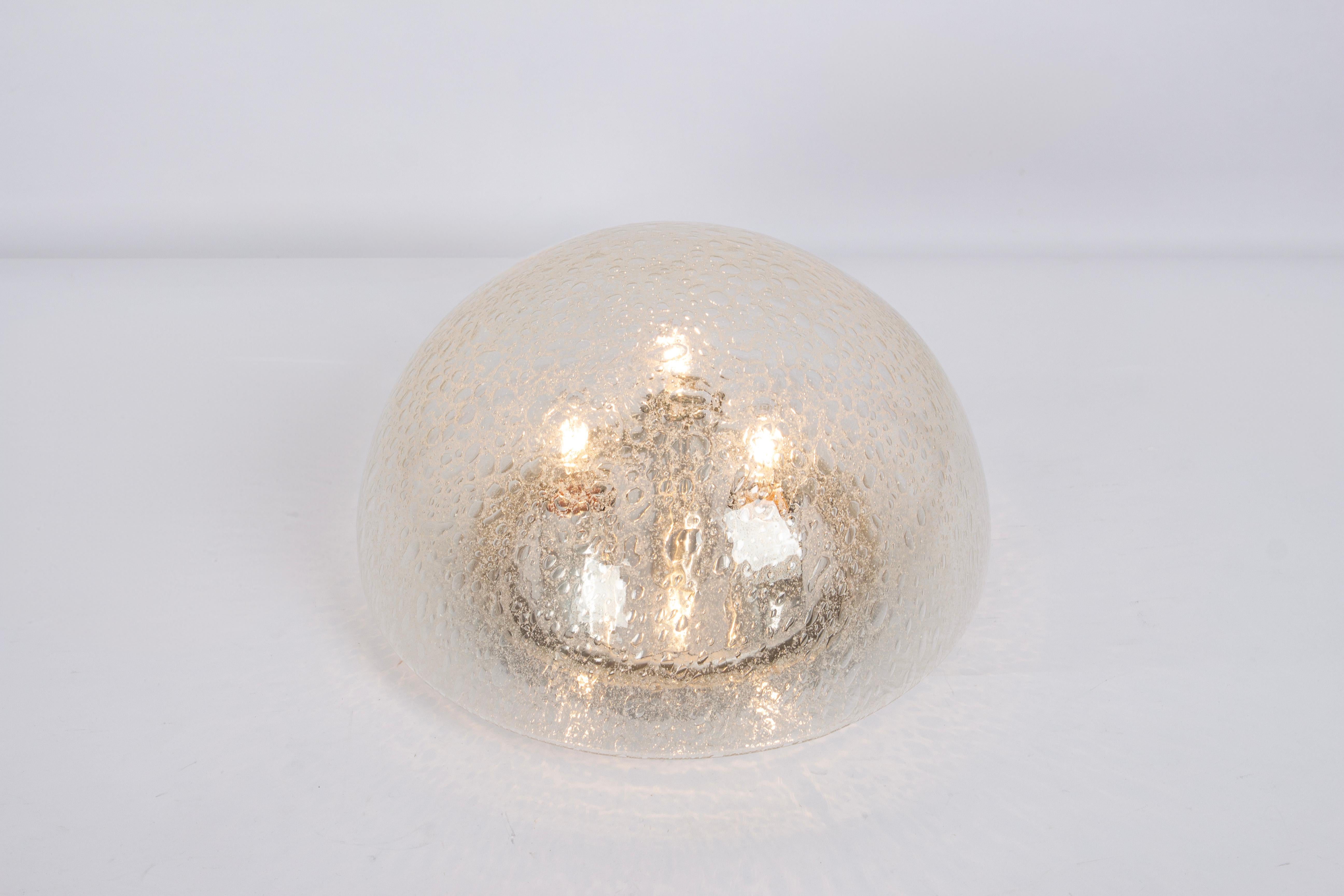 Allemand Lampe encastrée Bubble par Doria, Allemagne, 1970 en vente