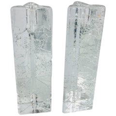 Bubble Glass Candle Sticks
