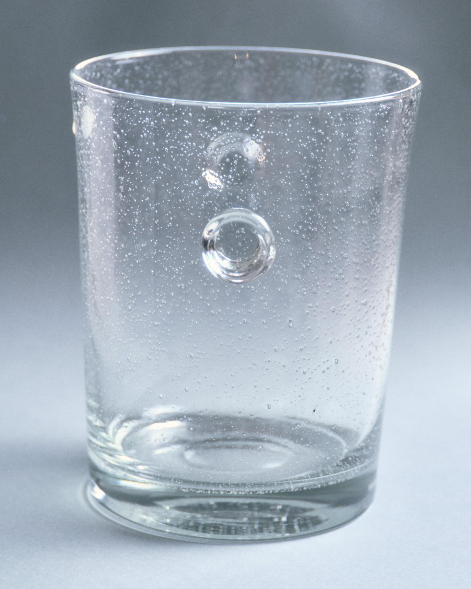 Sektkübel aus Blasenglas, Romanart, 1970er Jahre (Moderne der Mitte des Jahrhunderts) im Angebot