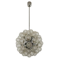 Bubble Glass Chandelier by Doria