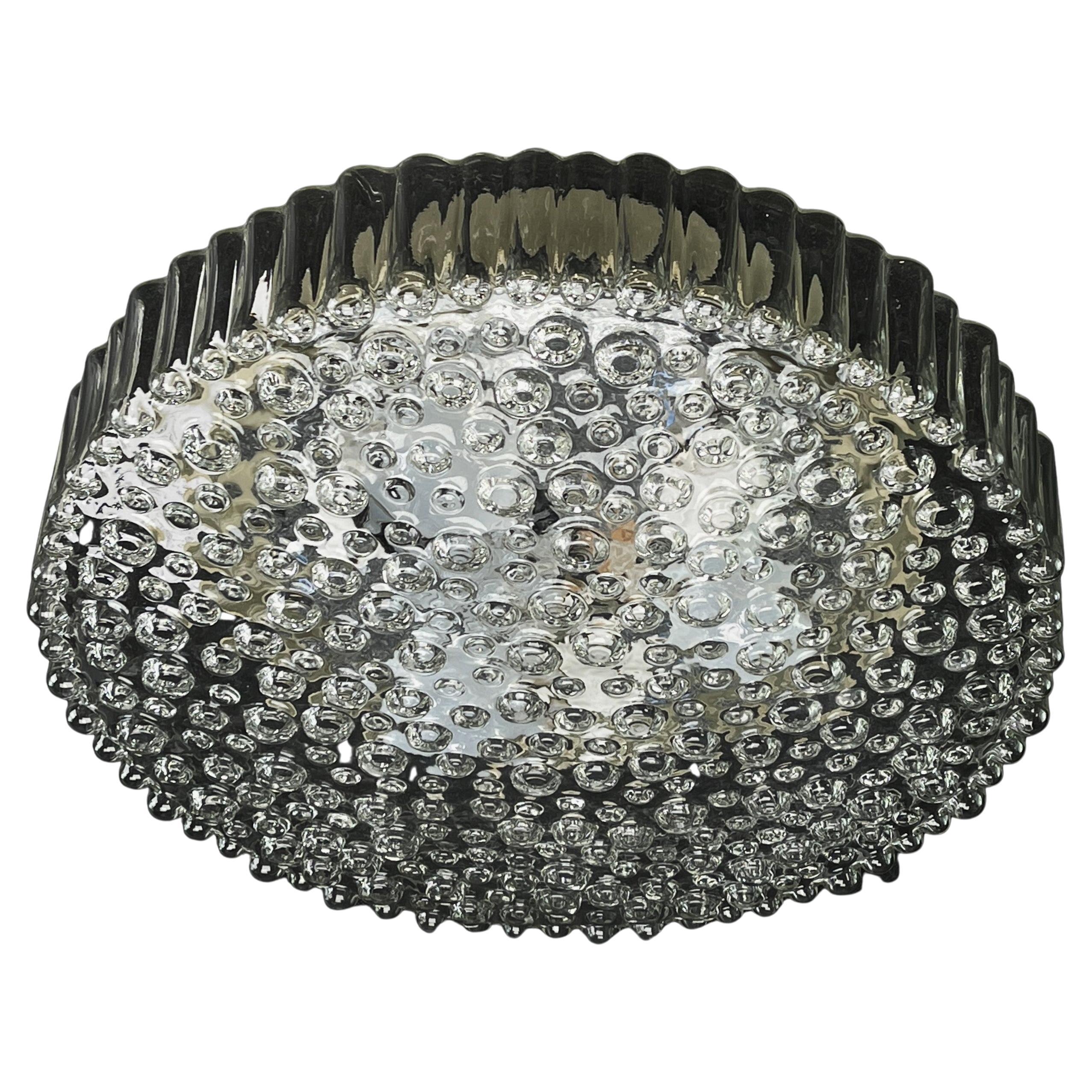 Bubble Glass Flush Mount by Staff, 1970s