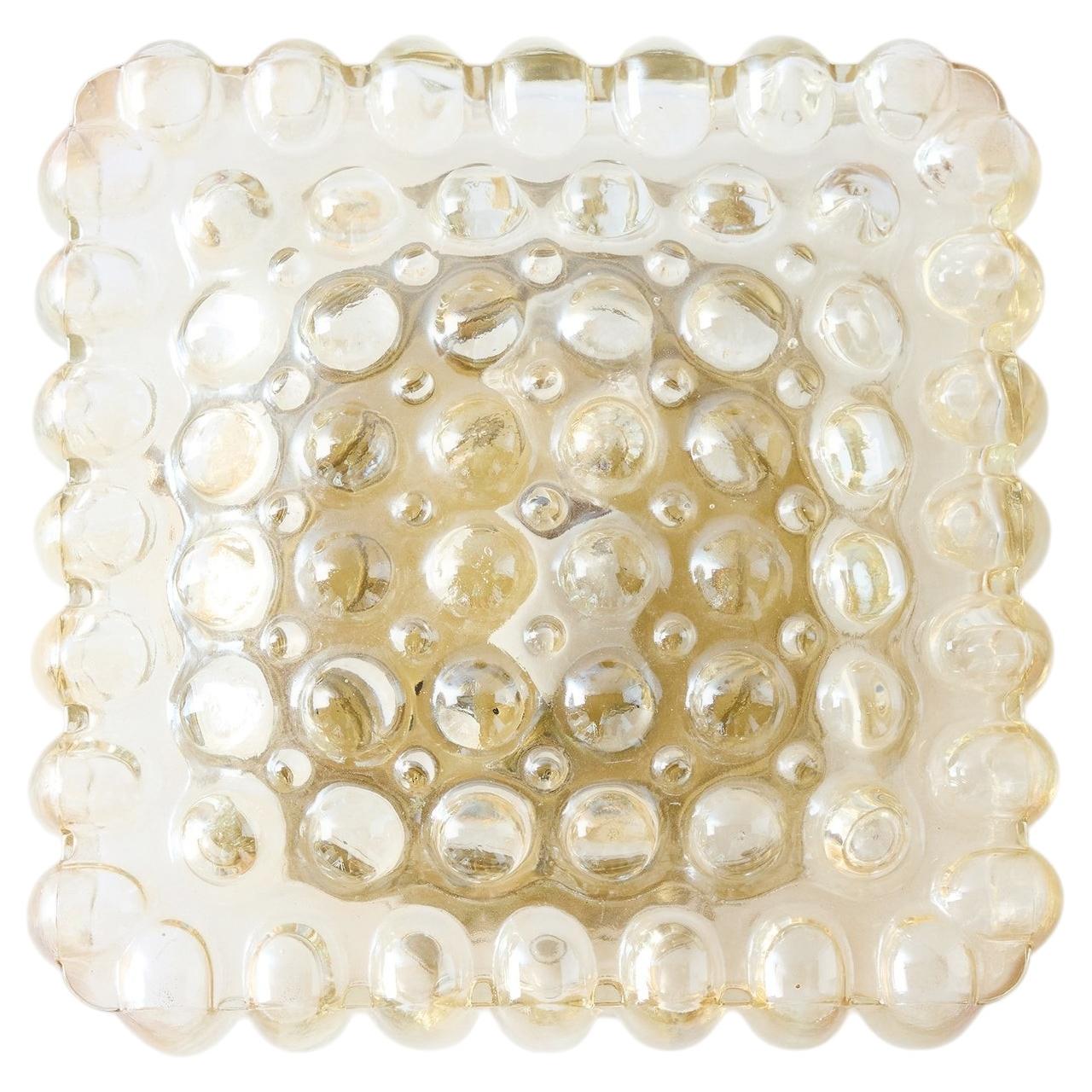 Bubble Glass Flush Mount Fixture by Helena Tynell