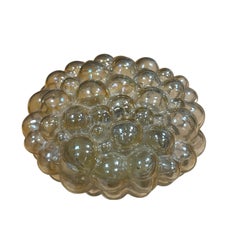 Bubble Glass Flush Mount or Sconce by Helena Tynell for Limburg, Germany, 1960s