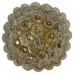 Bubble Glass Flush Mount or Sconce by Helena Tynell for Limburg, Germany, 1960s